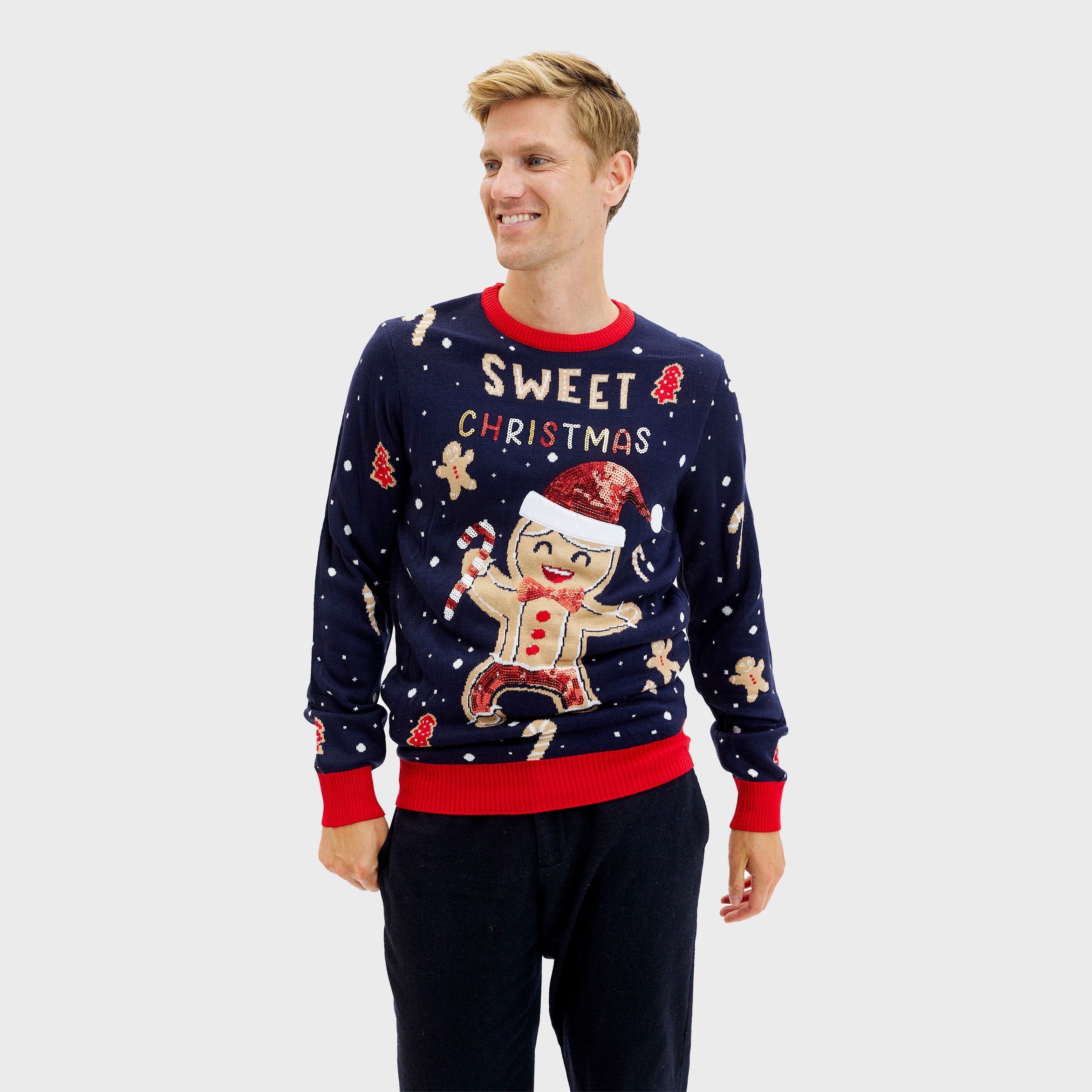 Bonhomme De Pain D'épice Bleu - Homme