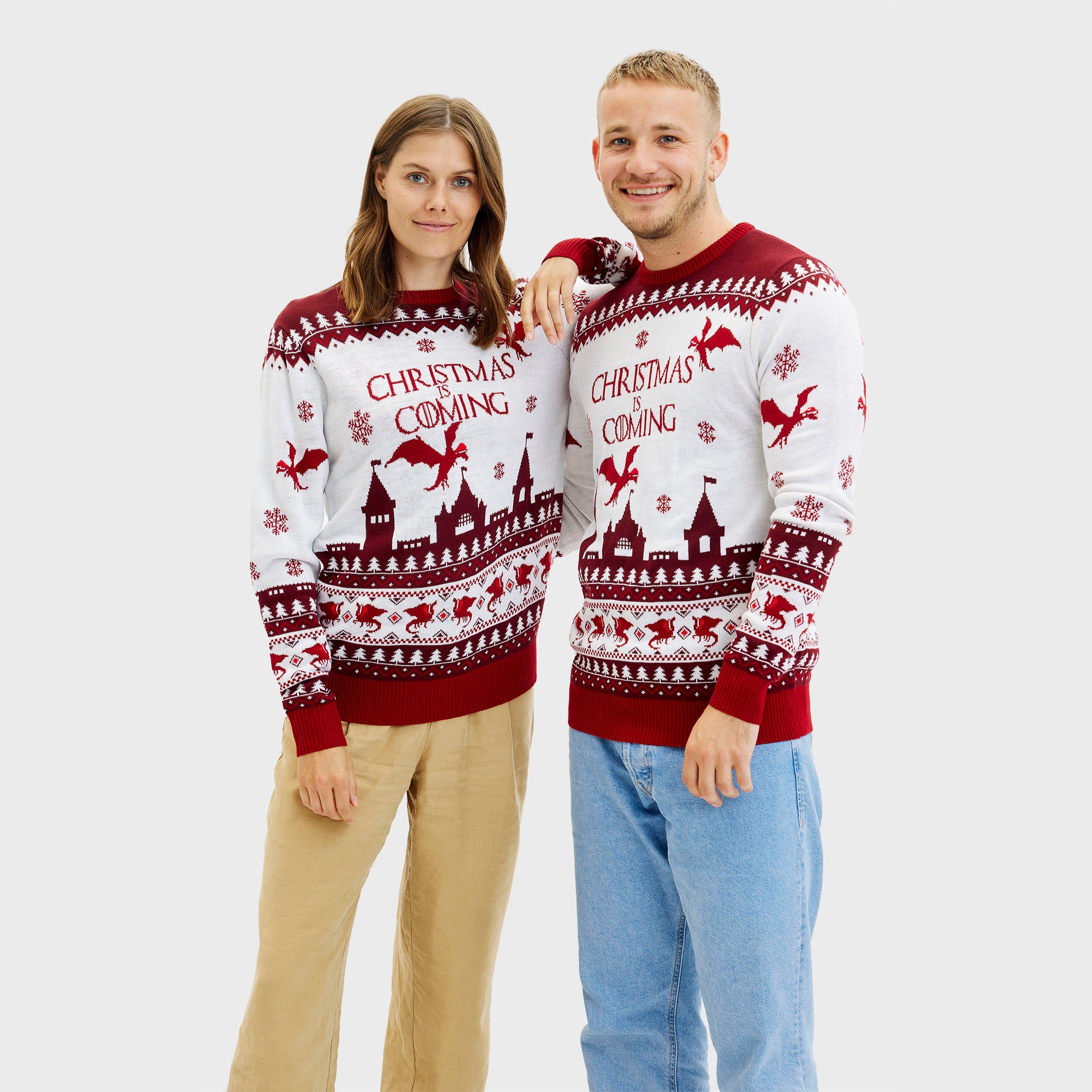 The Christmas Is Coming kersttrui – Heren