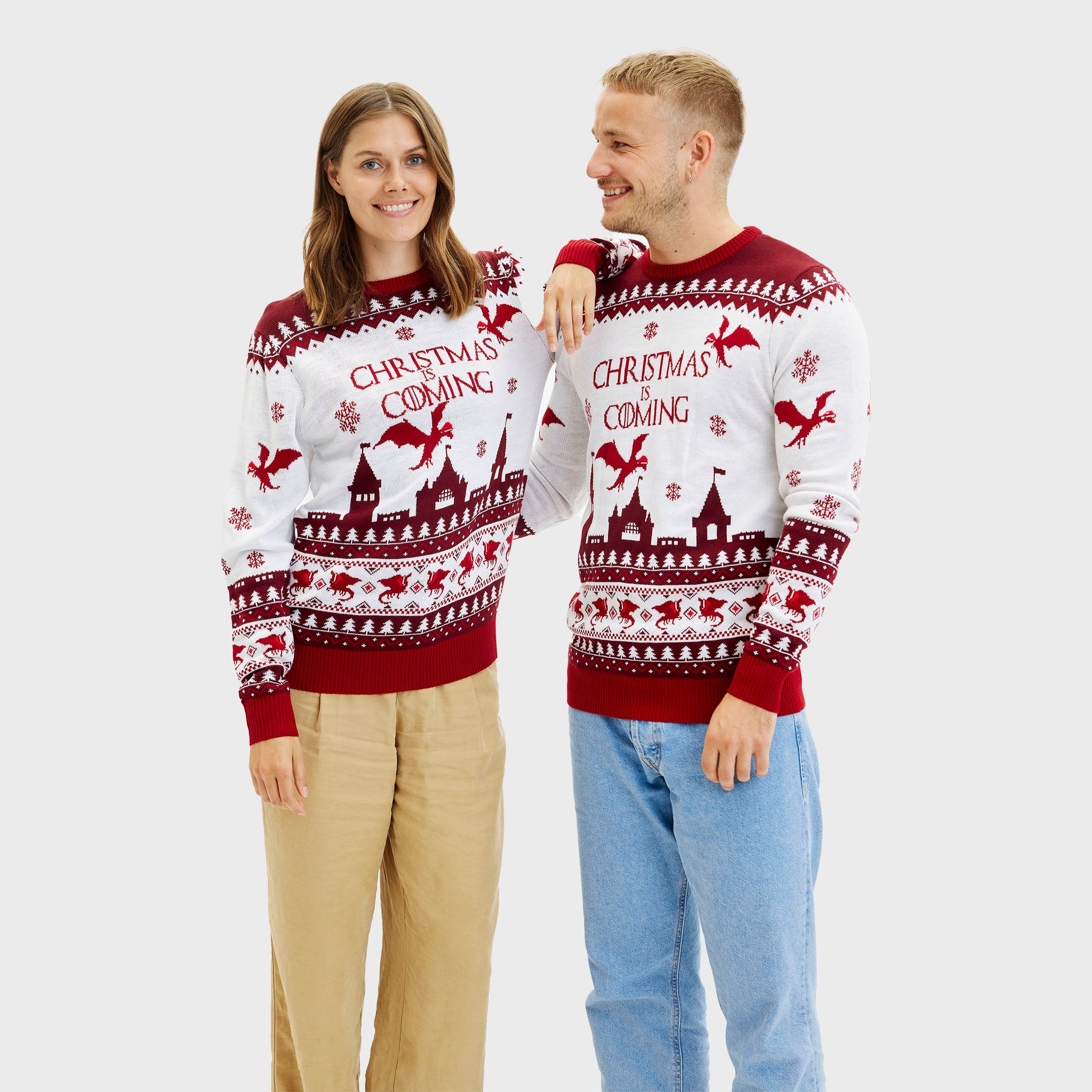 The Christmas Is Coming kersttrui – Dames