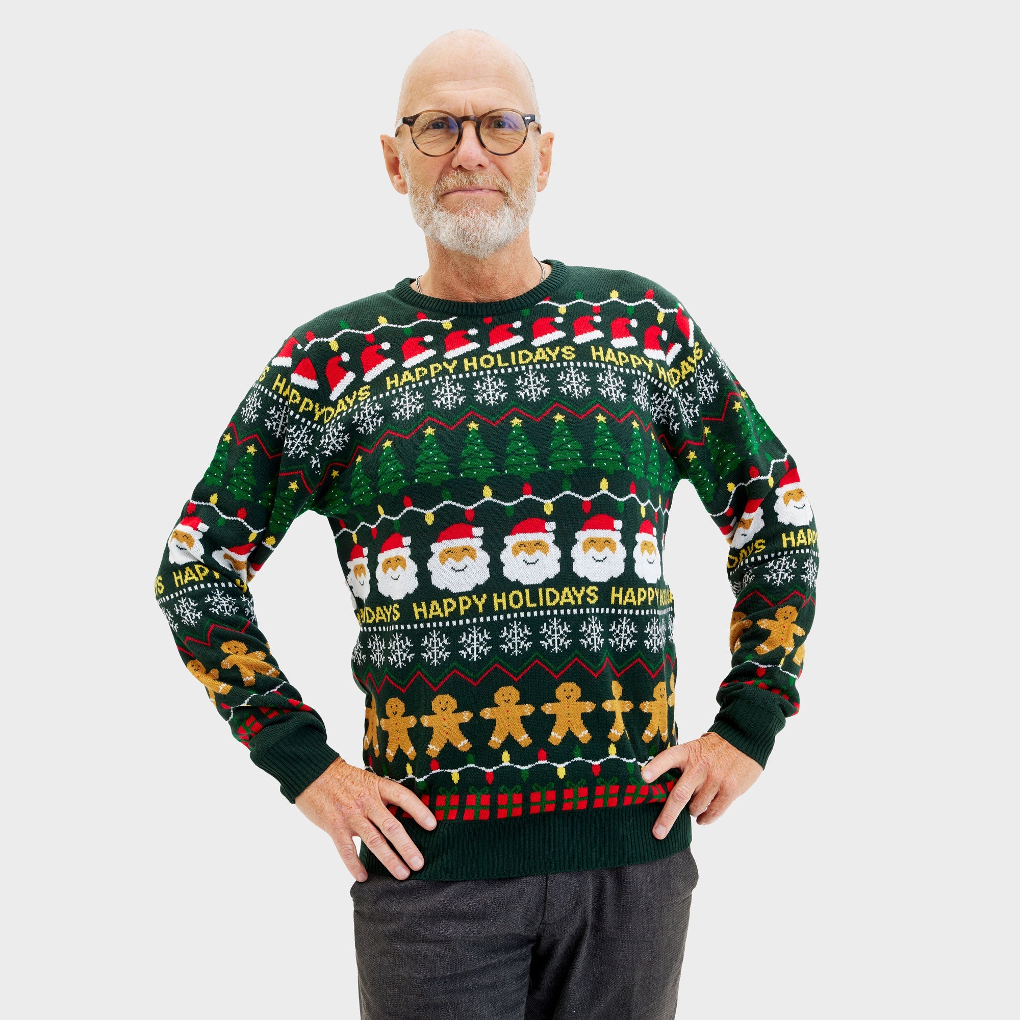 Christmas Sweater with a Vibe - Heren