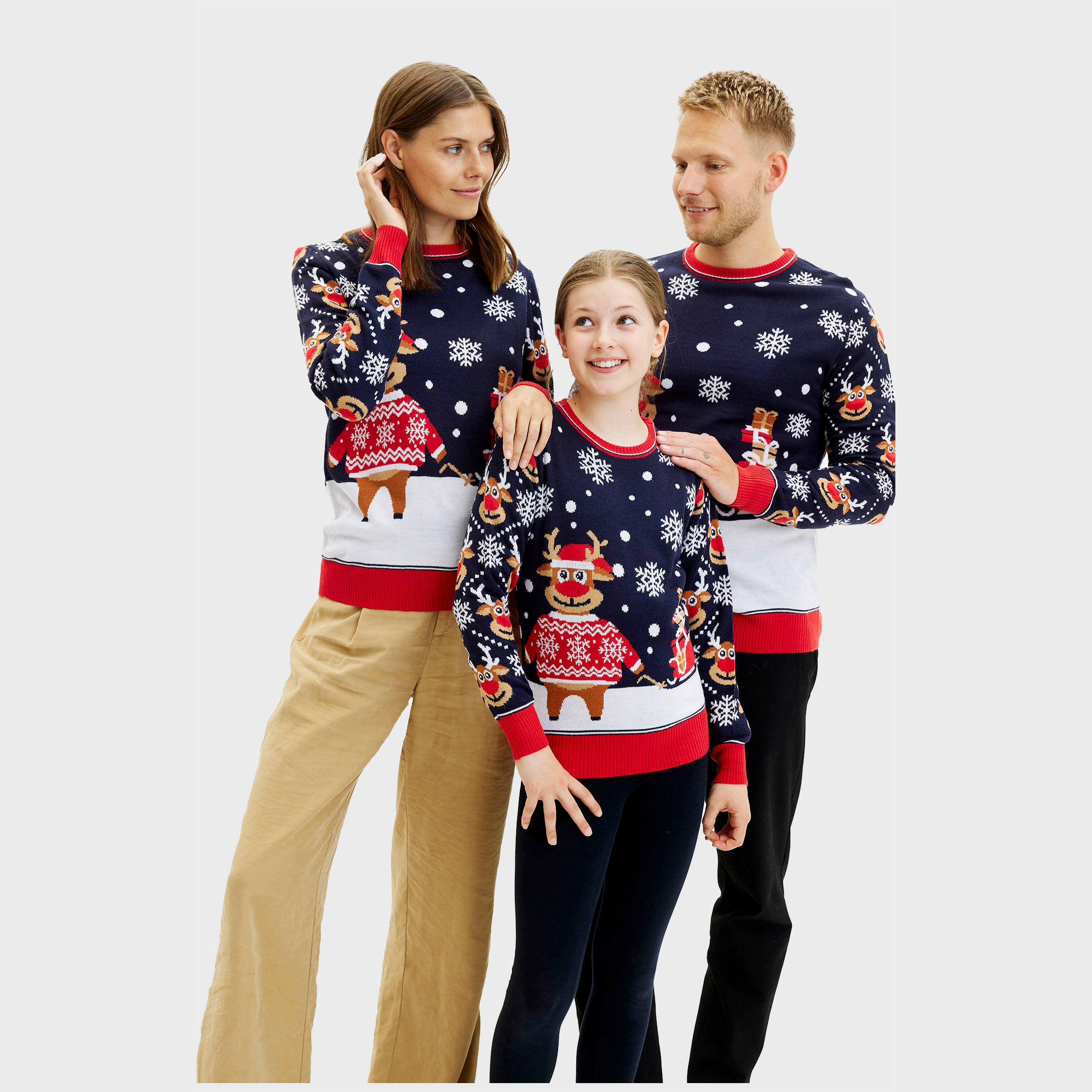 The Bringing Christmas Gifts Sweater - Enfants