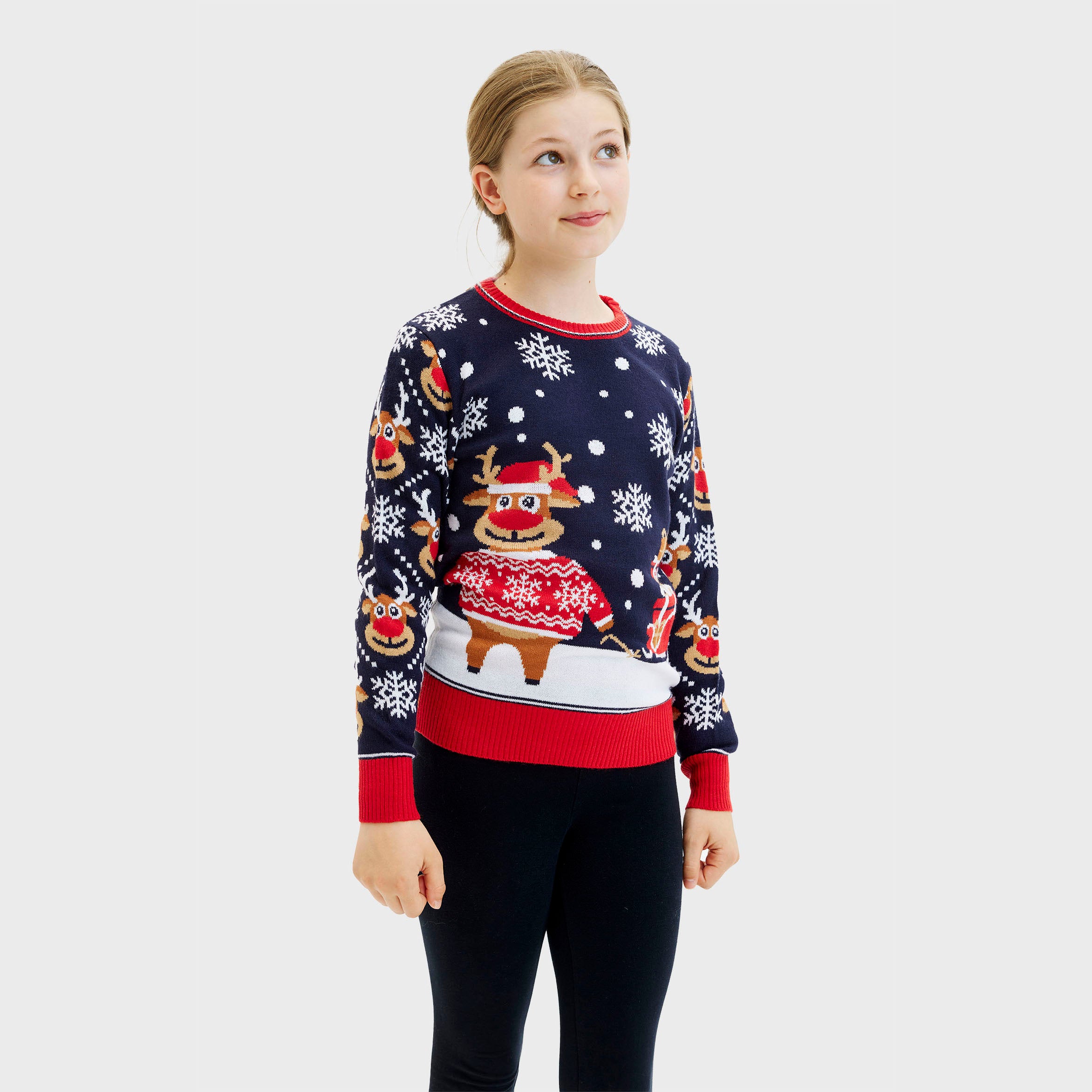 The Bringing Christmas Gifts Sweater - Enfants