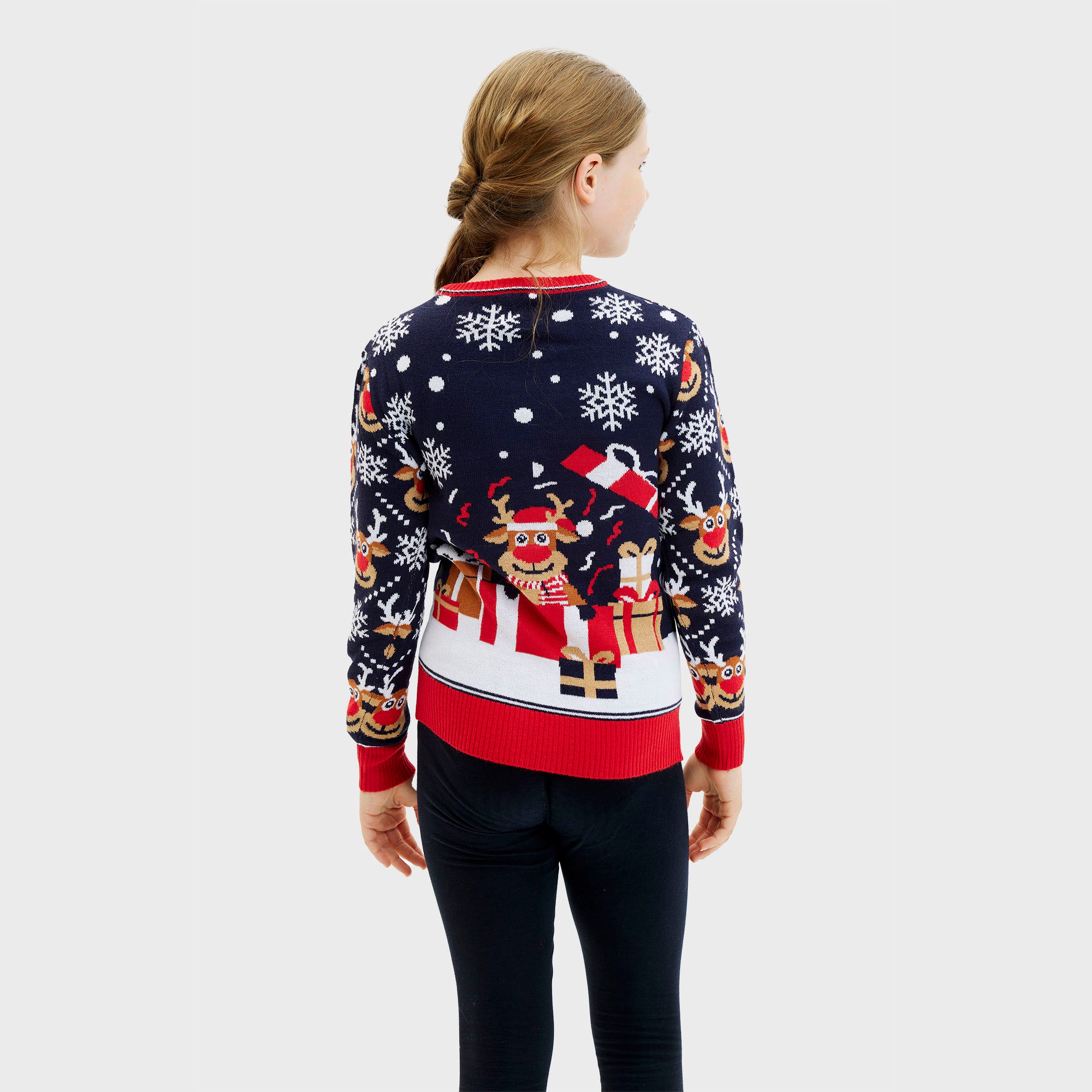 The Bringing Christmas Gifts Sweater - Enfants