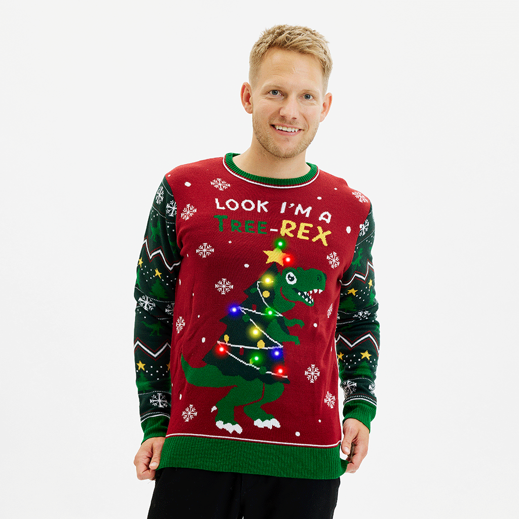 The Tree-REX Sweater - Heren