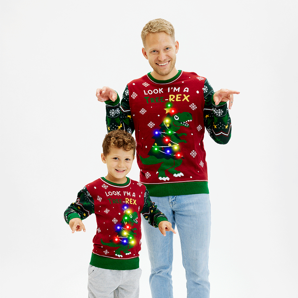 The Tree-REX Sweater - Kinderen
