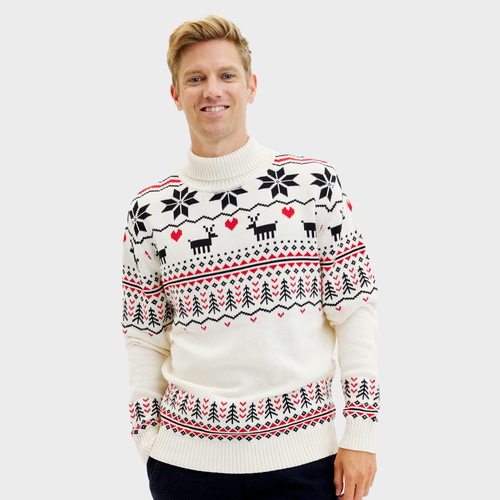 The Greenlandish Christmas Sweater - Heren.