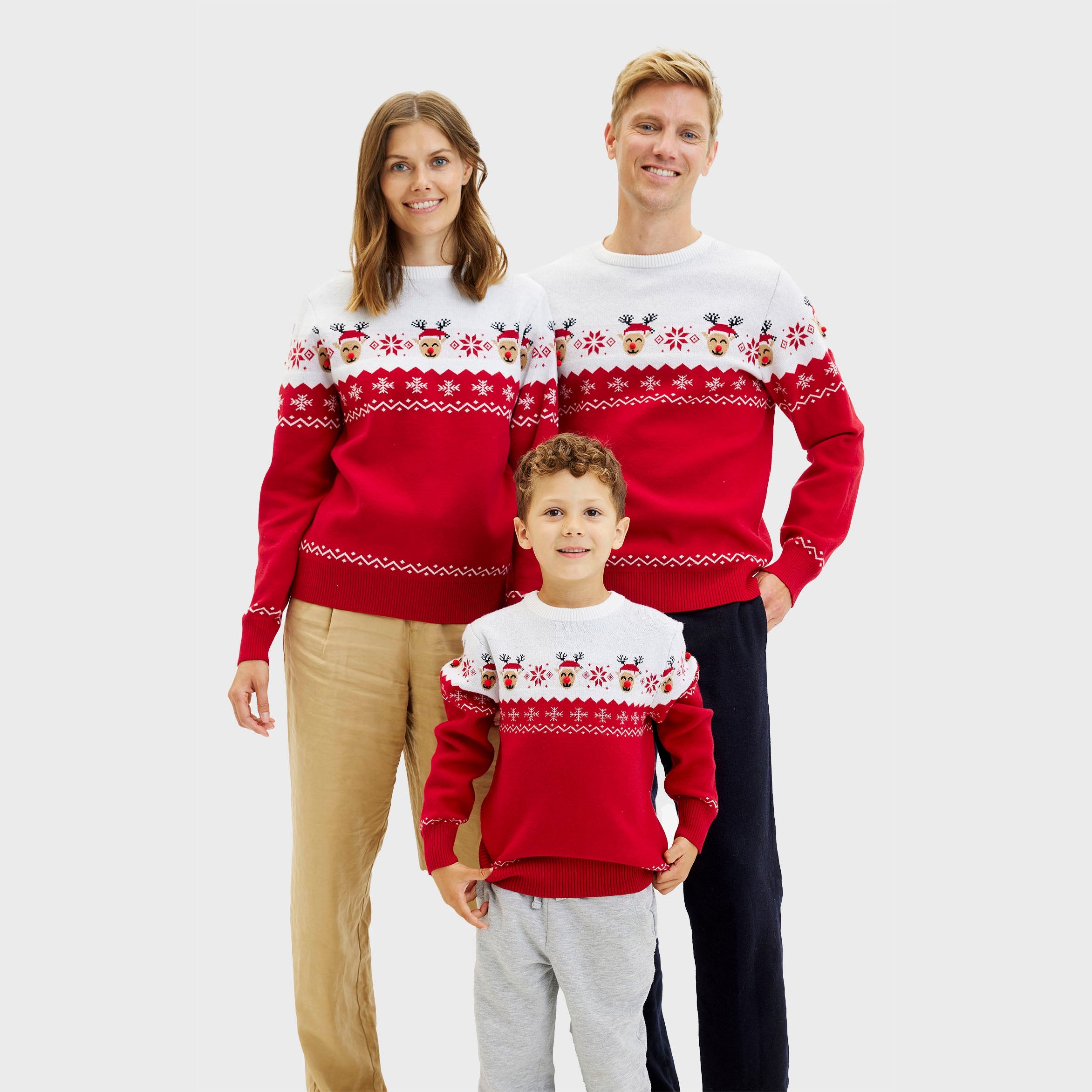 De schattige kersttrui – Dames