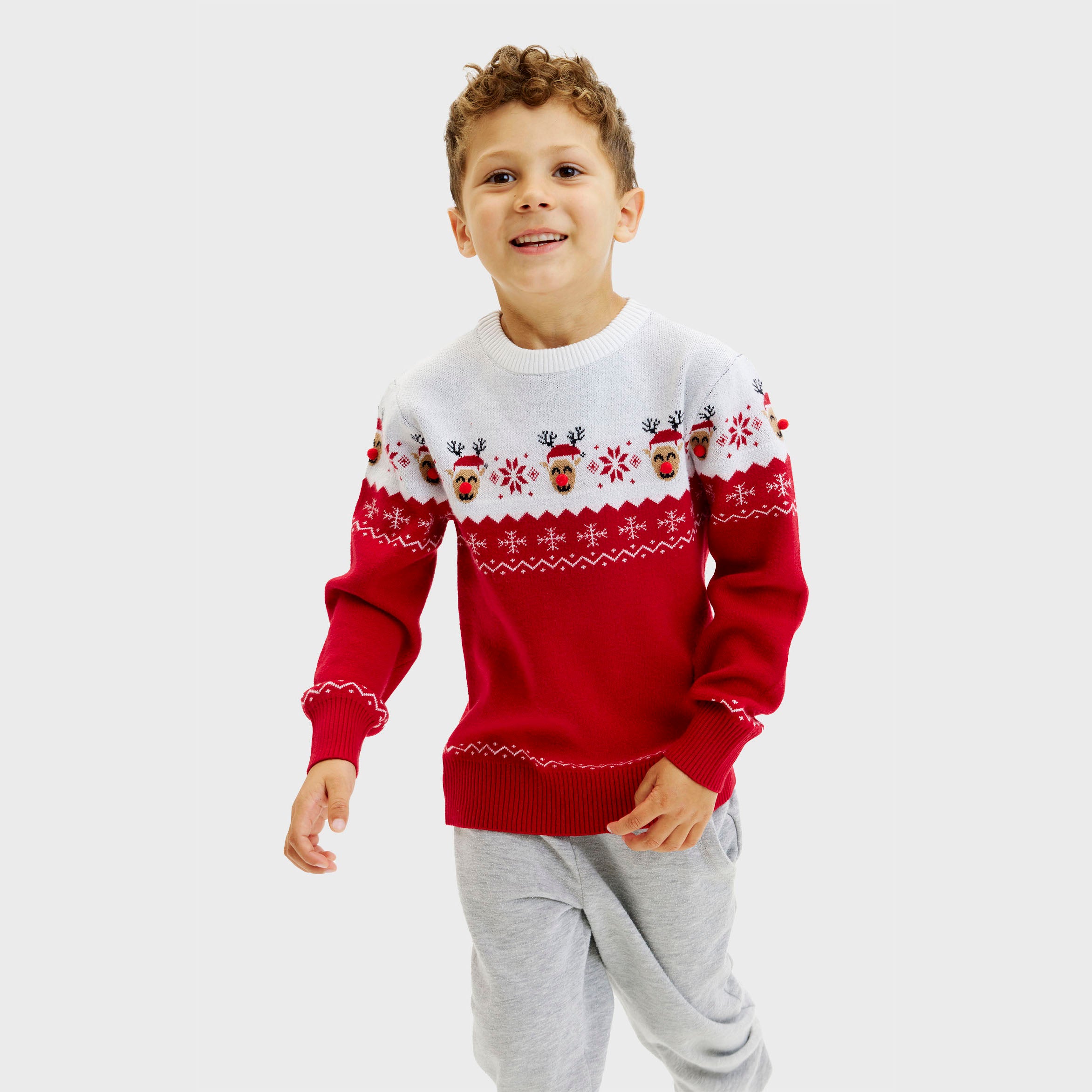 De schattige kersttrui – Kinderen