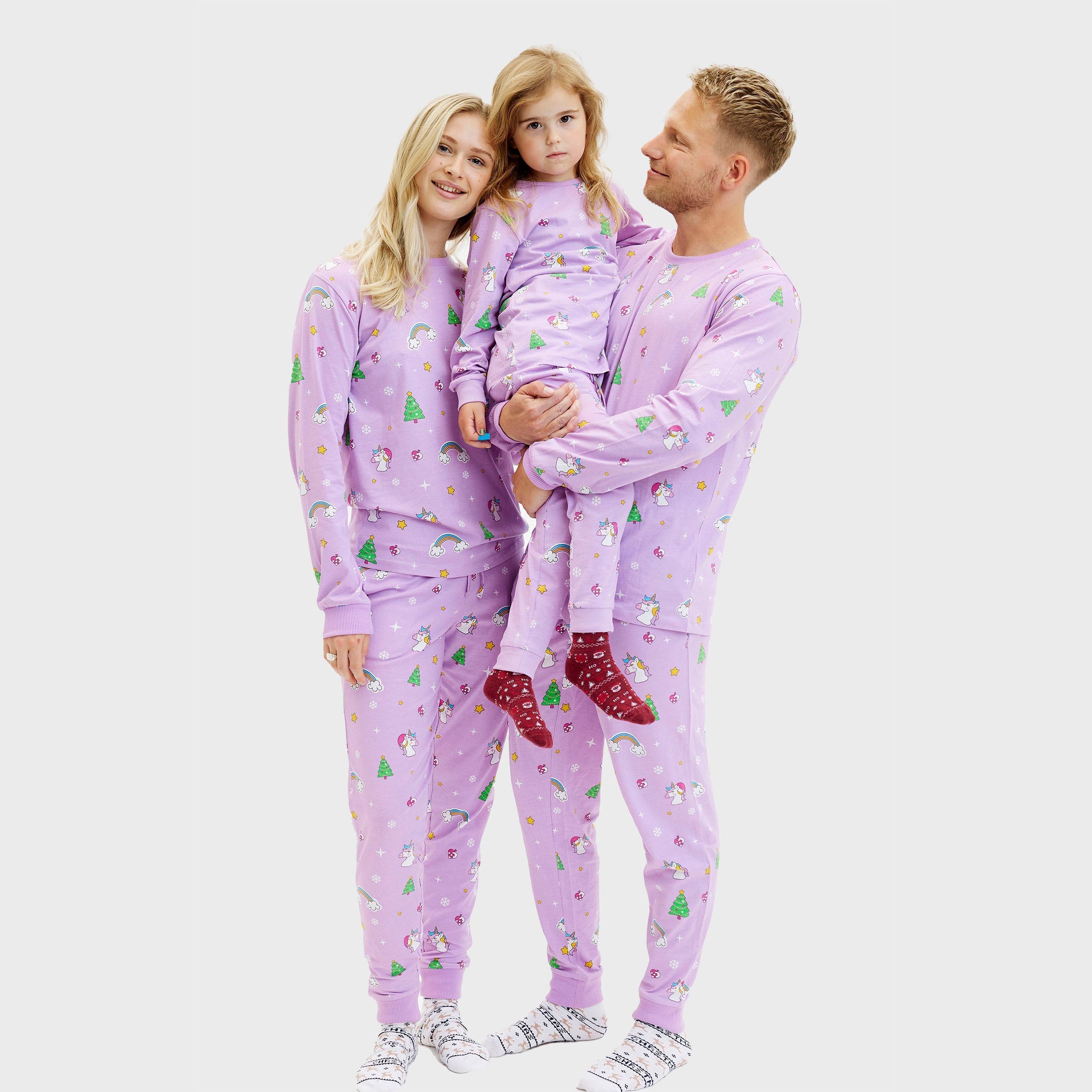 Eenhoorn kerstpyjama - Heren