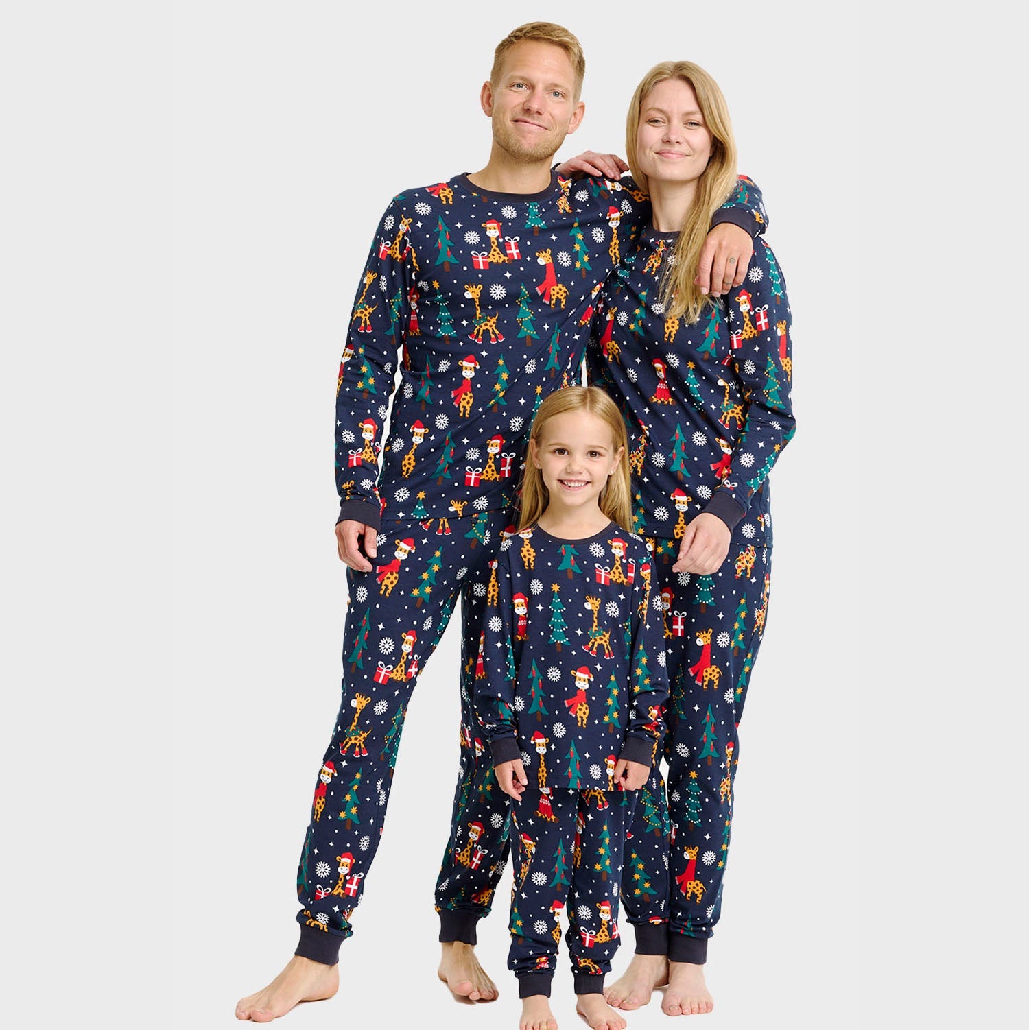 De giraffen kerstpyjama – Heren