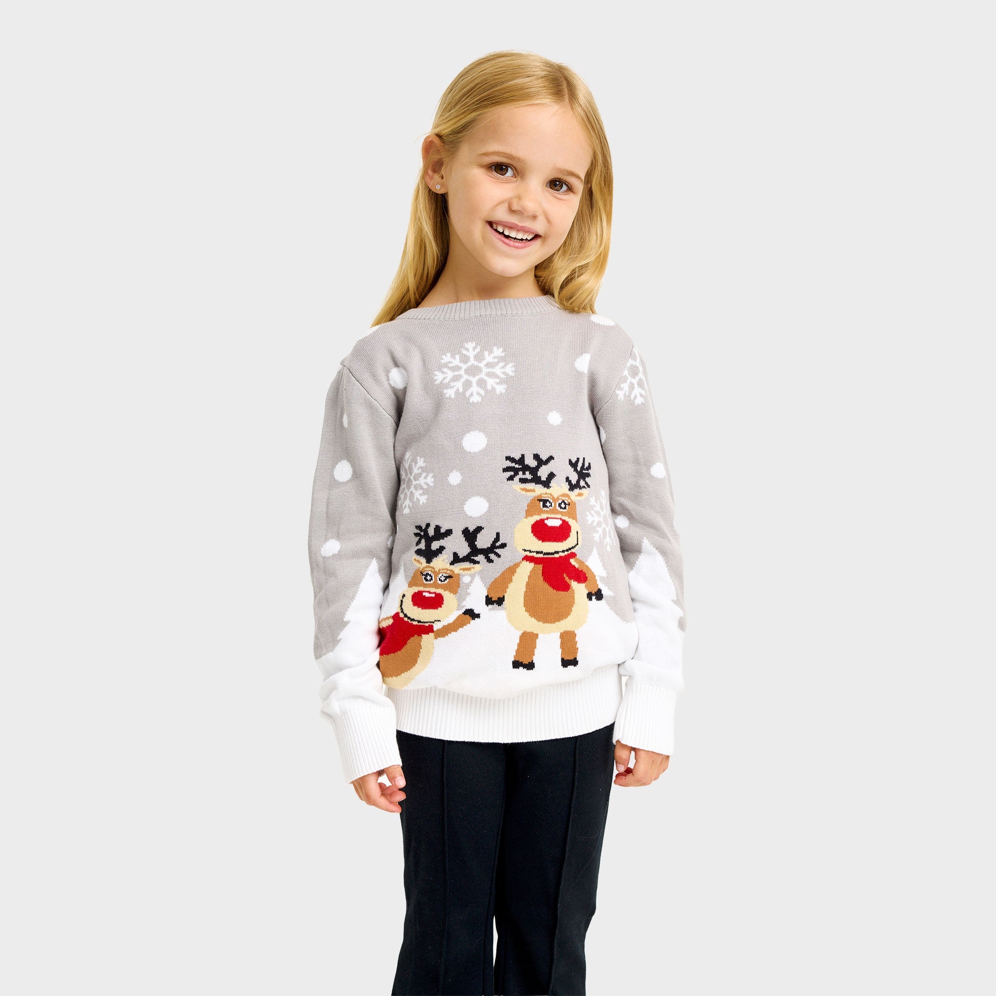 Cute kersttrui voor kinderen