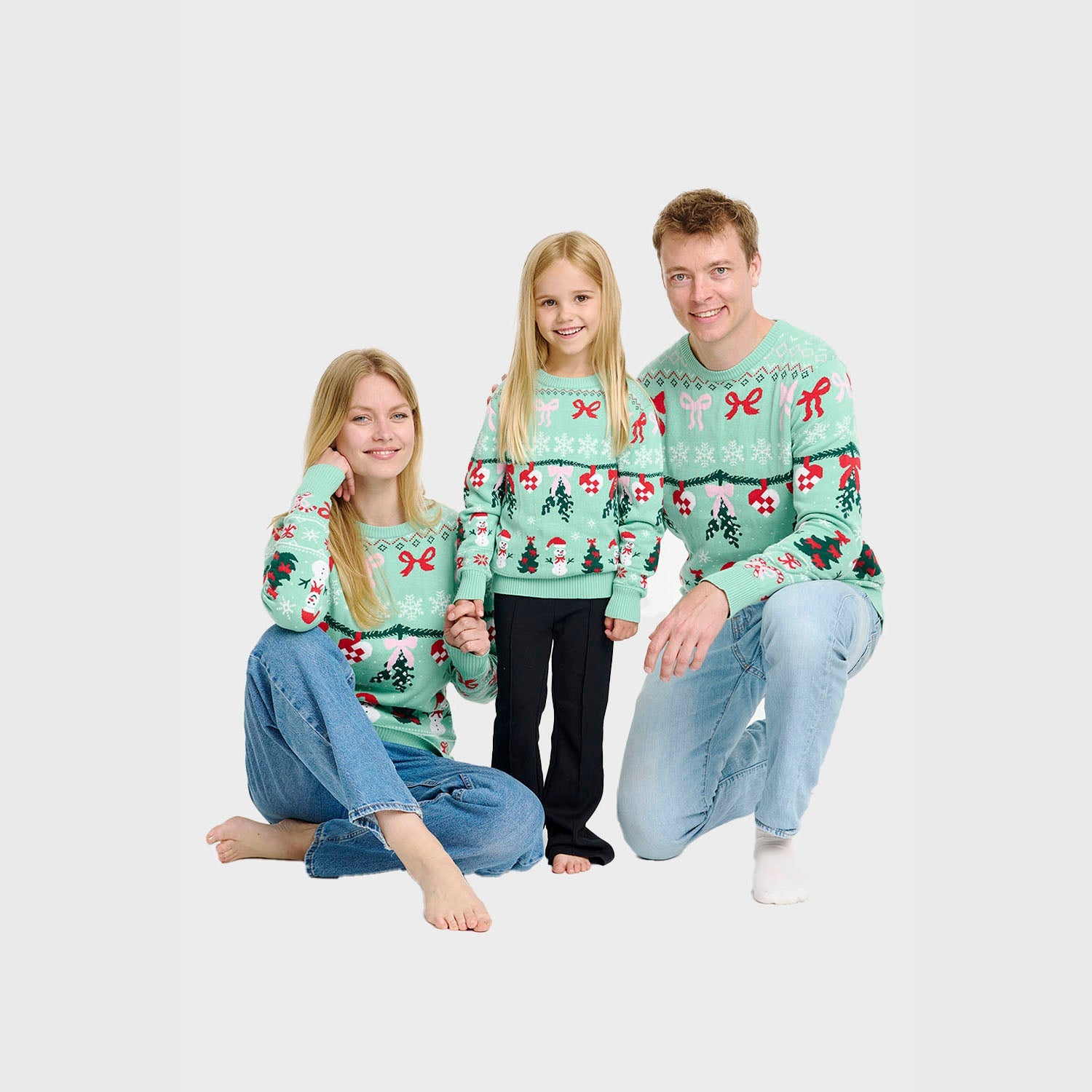 De gestrikte kersttrui – Heren