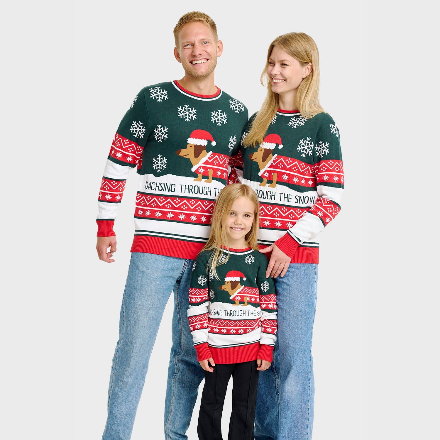 Dashing Around kersttrui – Kinderen