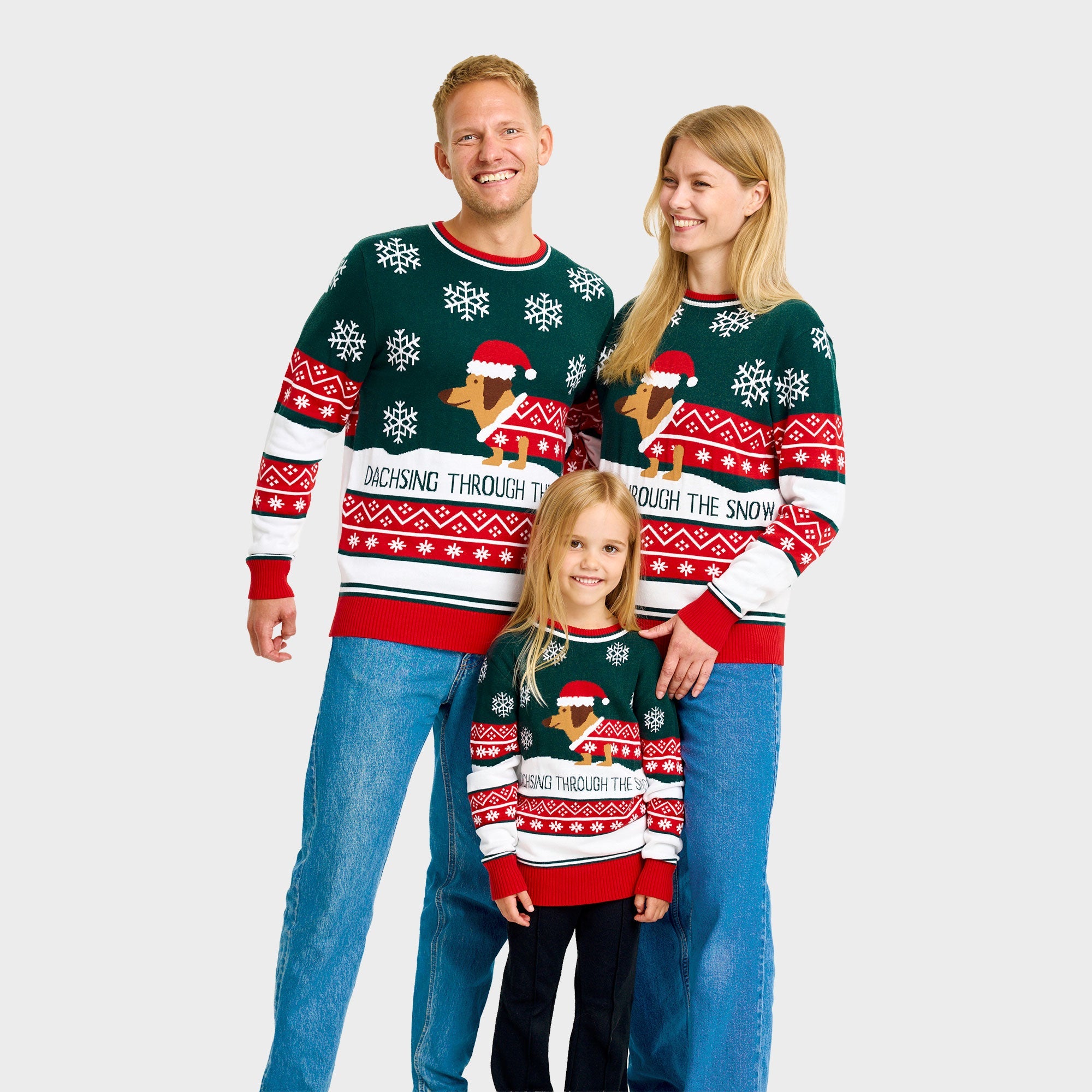 Dashing Around kersttrui – Heren
