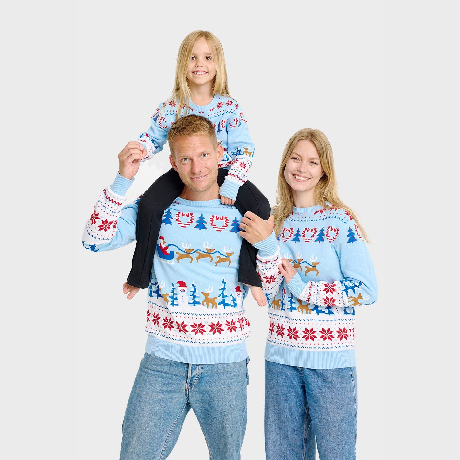 Christmas Wonderland kersttrui – Heren