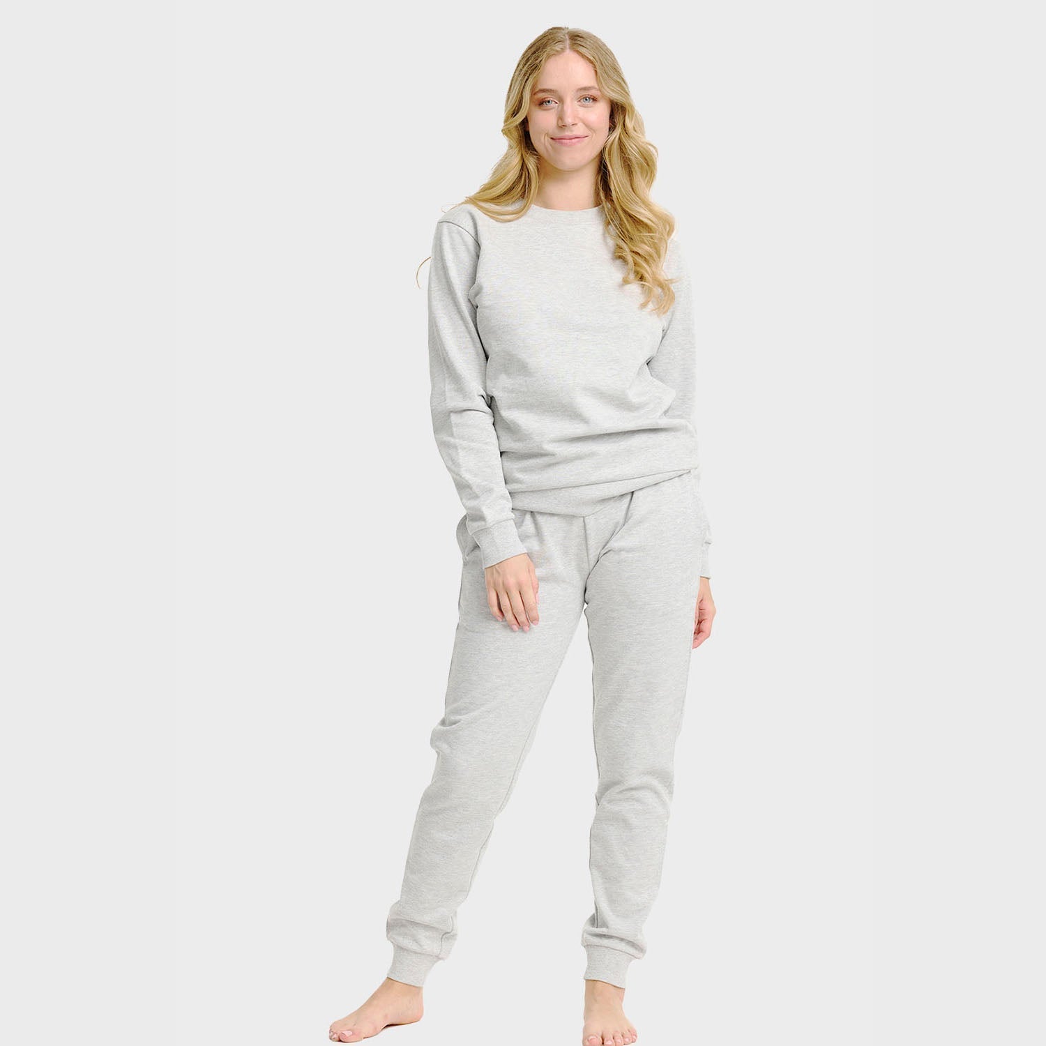 Grijs sweatset – Dames