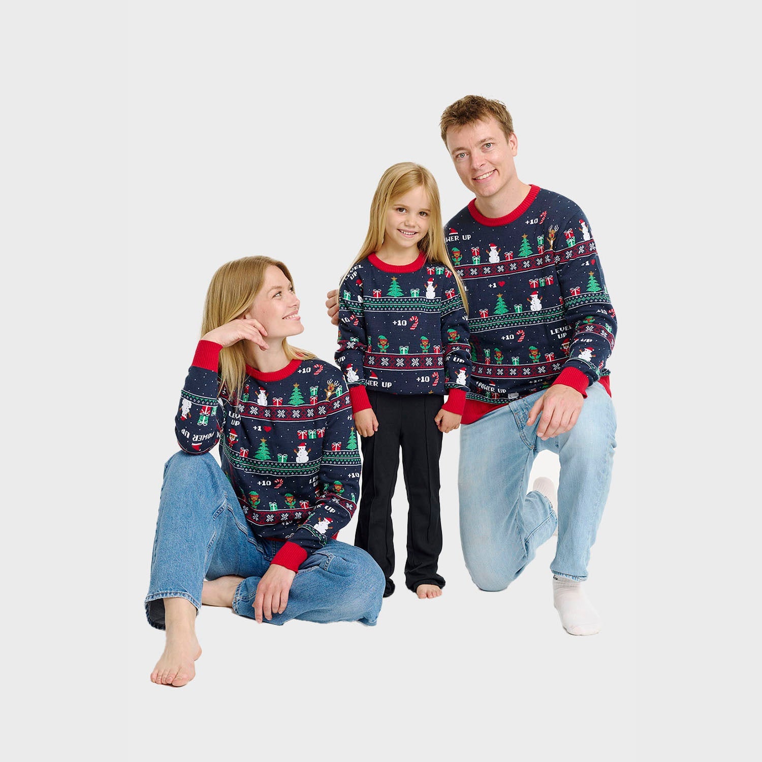 Vintage Gaming kersttrui – Heren