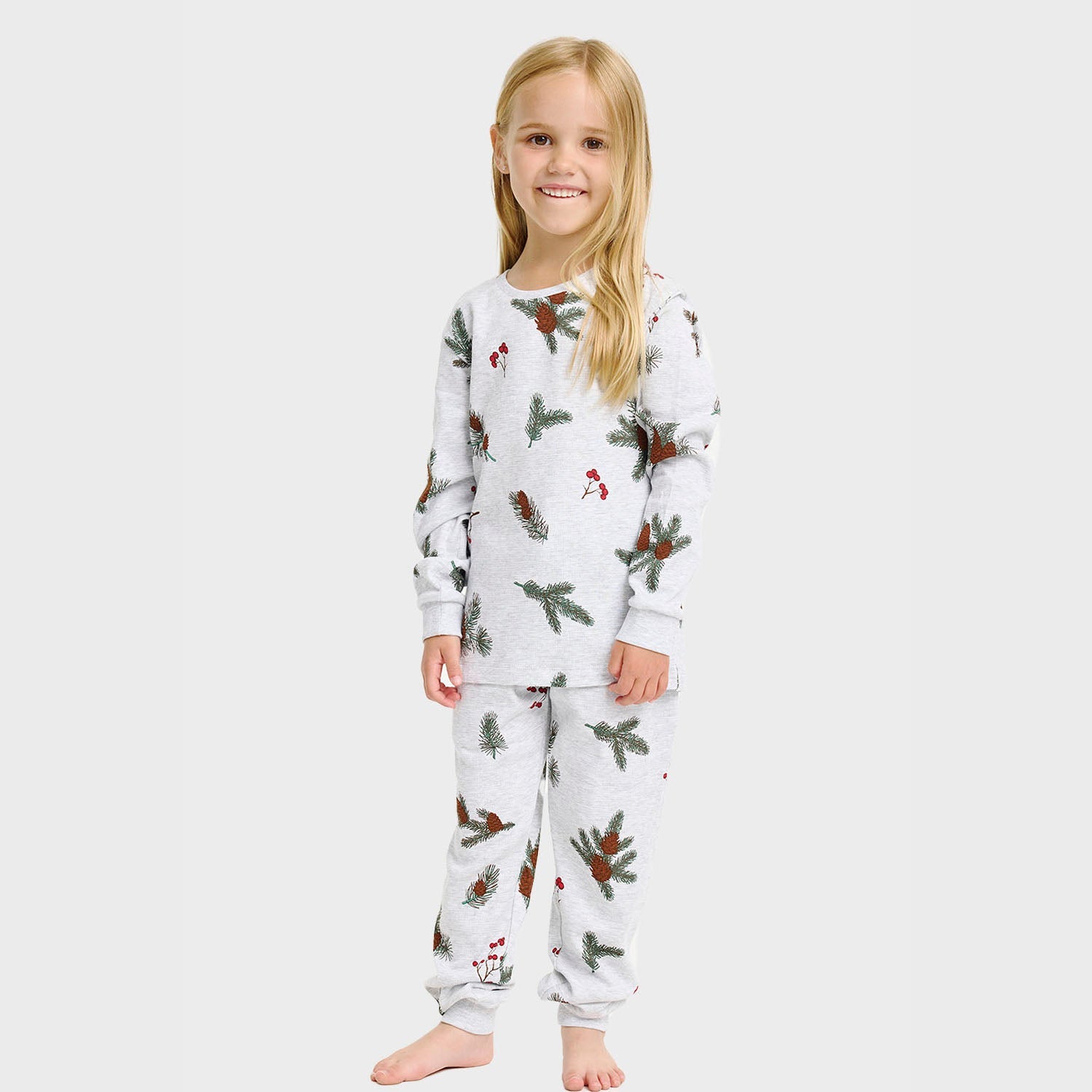 De geribde pyjama – Kinderen