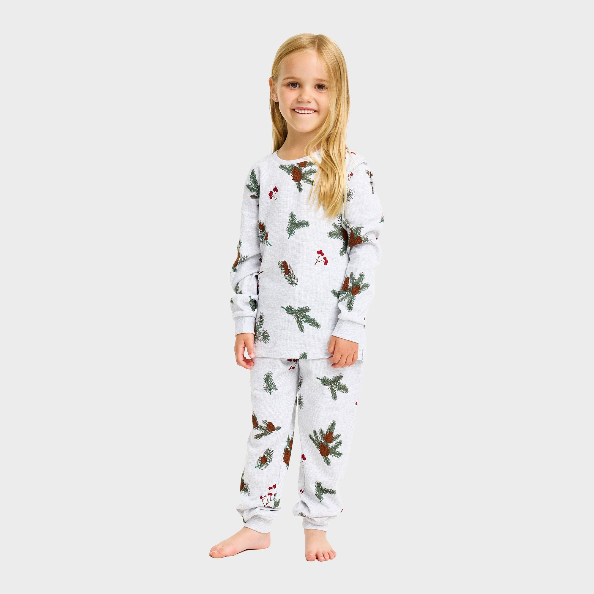 De geribde pyjama – Kinderen