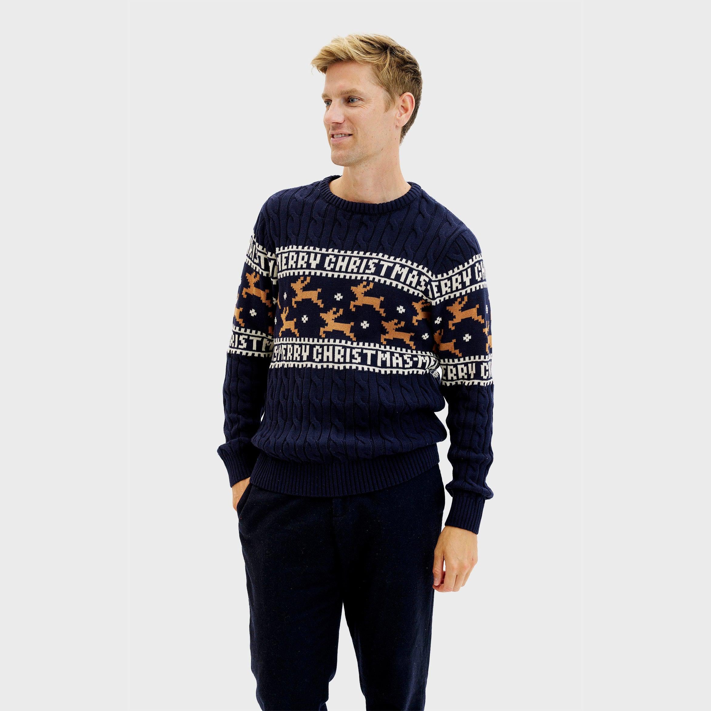 Le Pull De Noël Élegant - Homme.