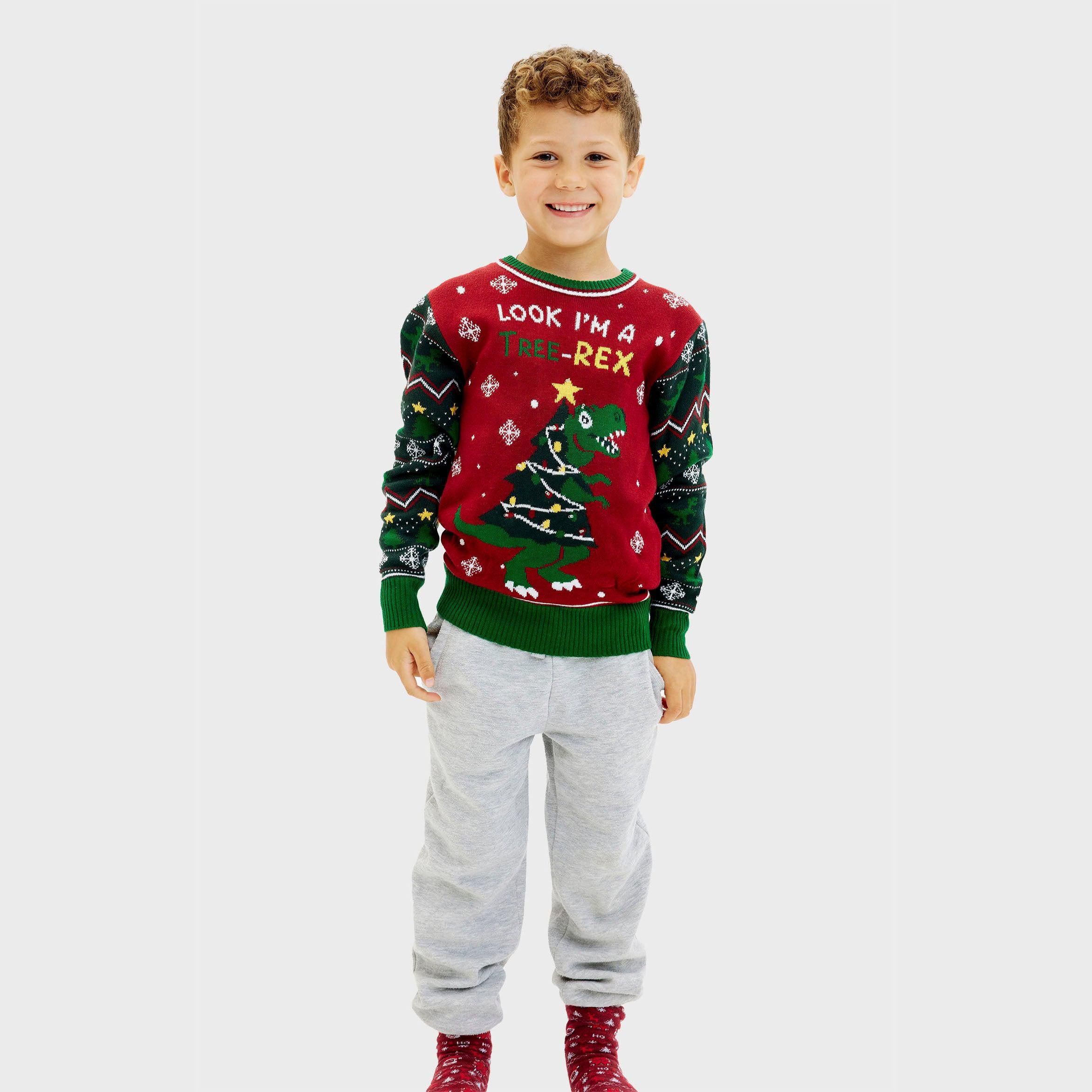 The Tree-REX Sweater - Enfants