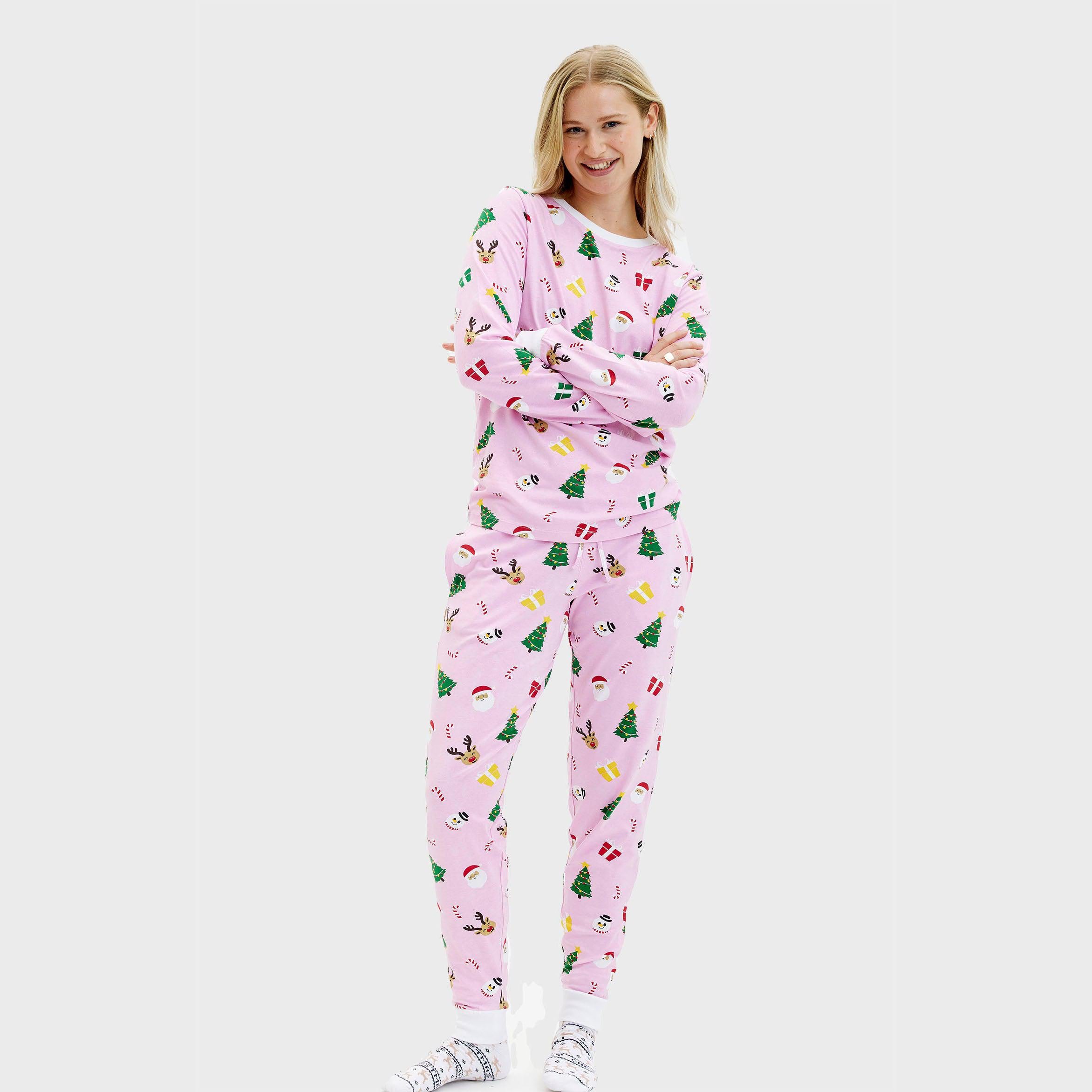 The Pinkish Kerstpyjama - Dames.