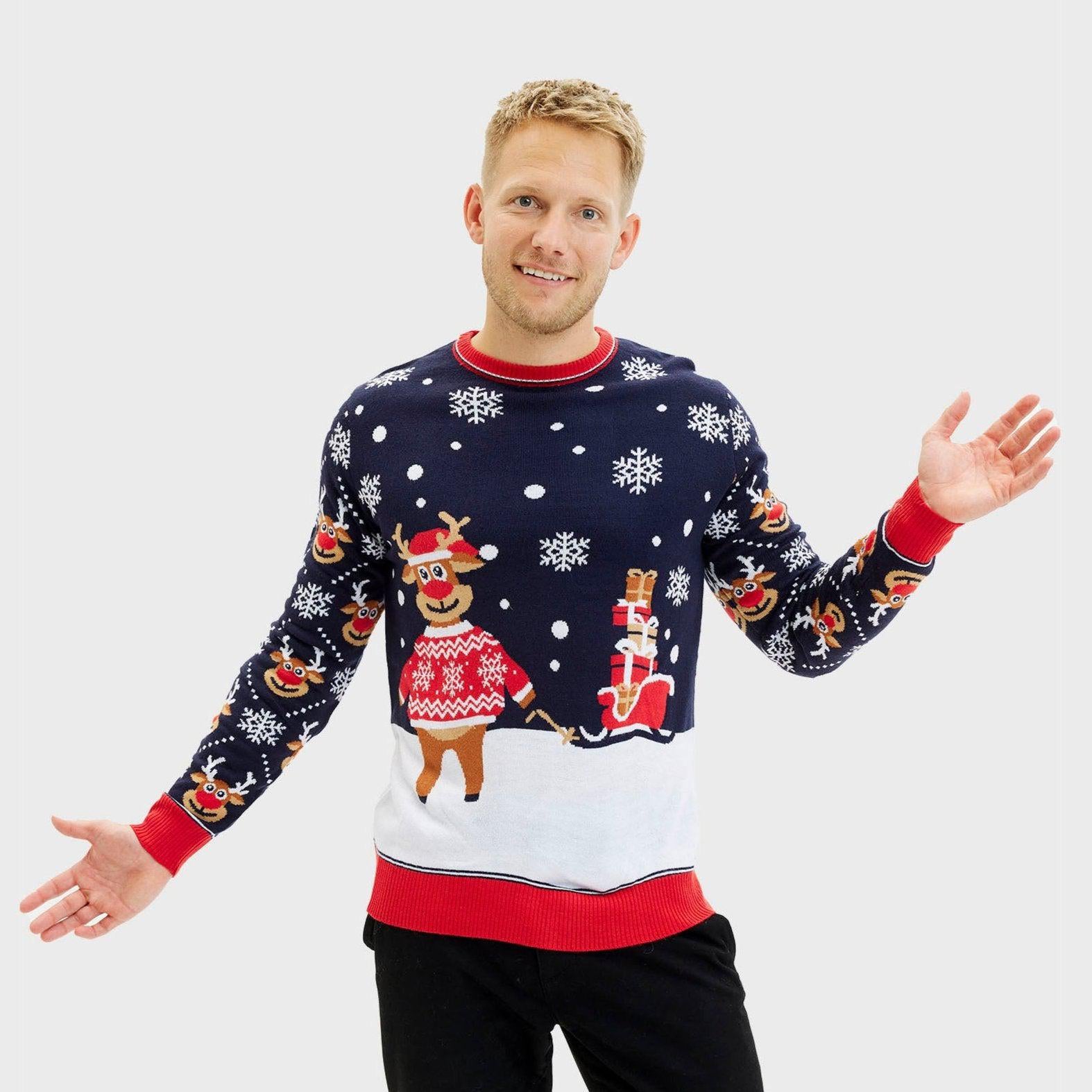 The Bringing Christmas Gifts Sweater - Homme
