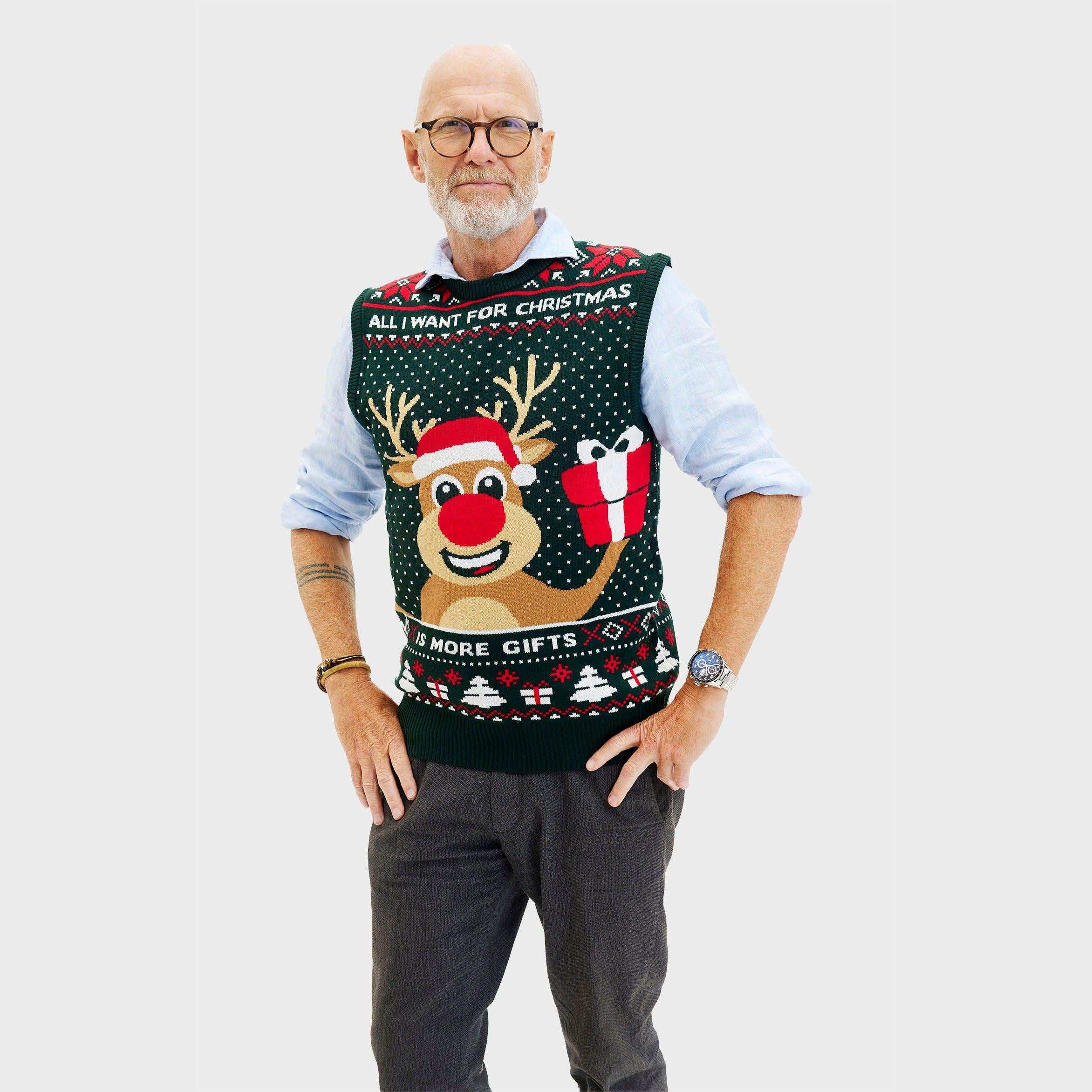 Rudolphs Christmas Vest - Homme