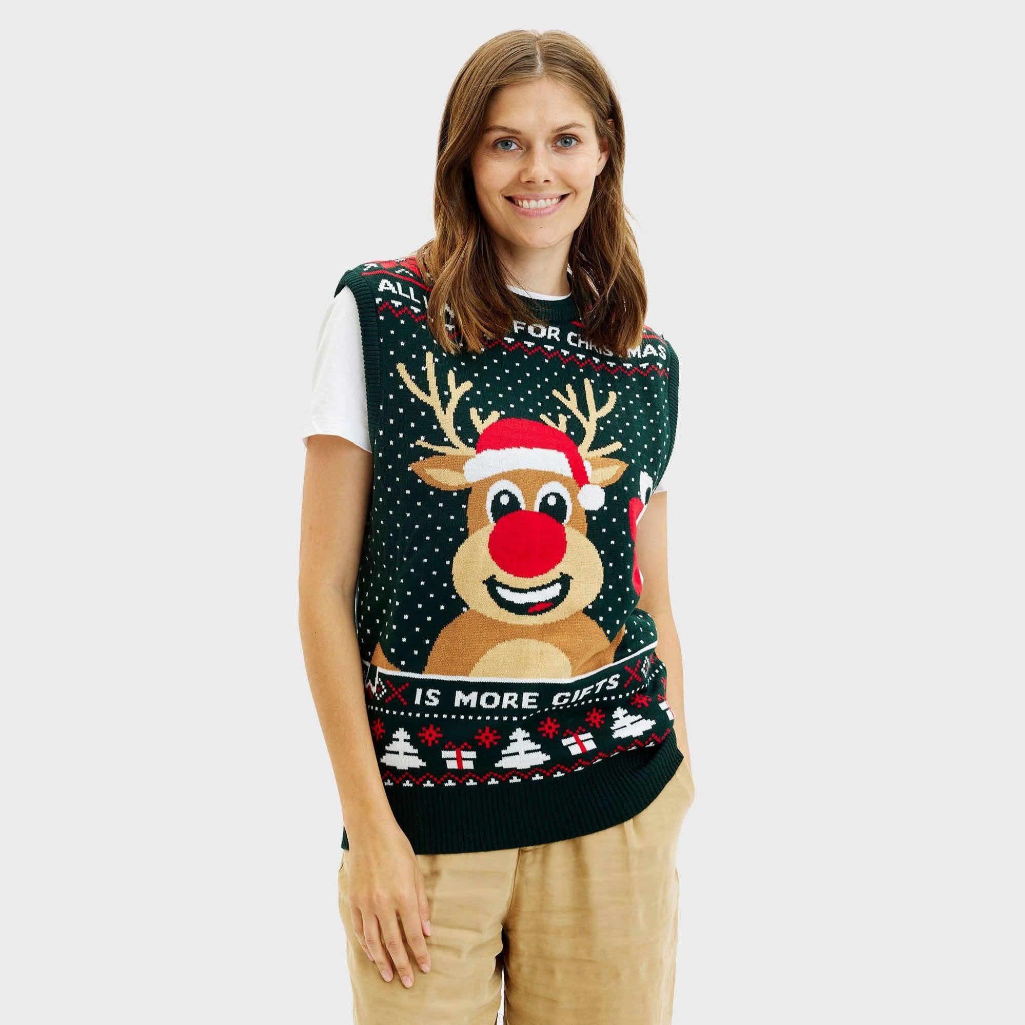 Rudolphs Christmas Vest - Femme