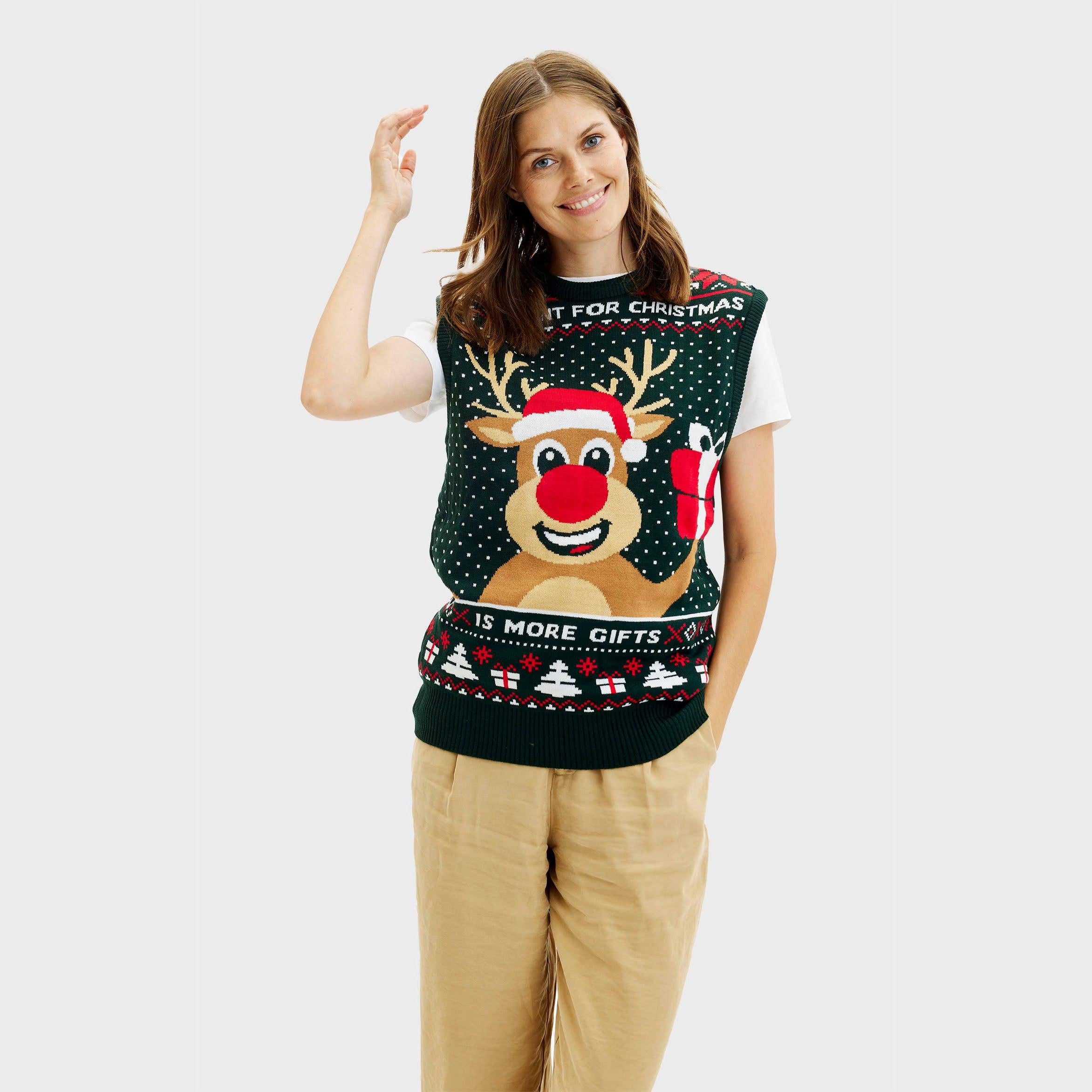 Rudolphs Christmas Vest - Femme