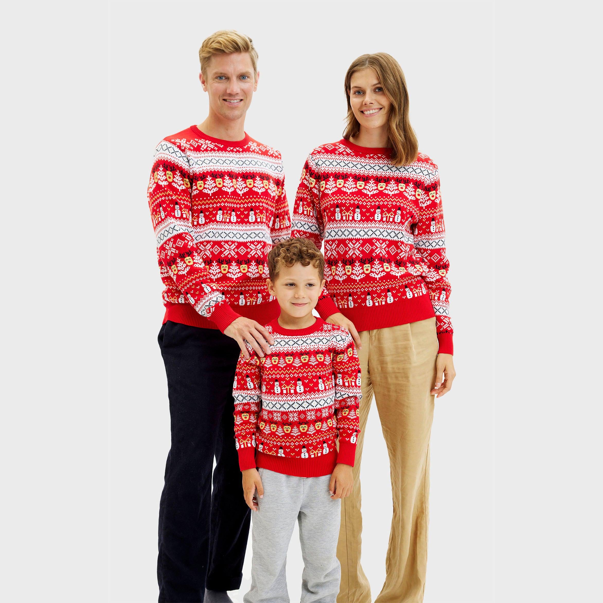 The Reinstyle Sweater Rouge - Homme.