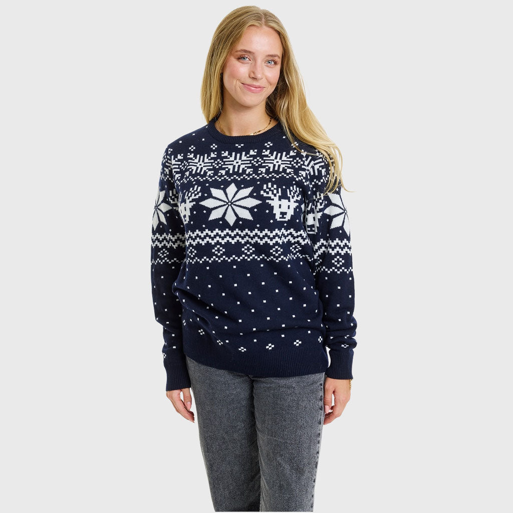 Merino kersttrui – Dames