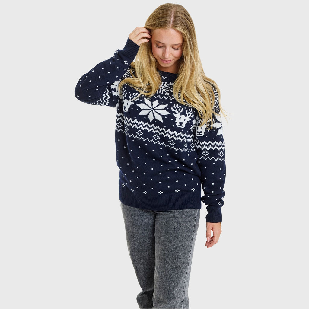 Merino kersttrui – Dames