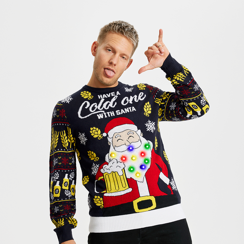 Have A Cold One With Santa - Heren