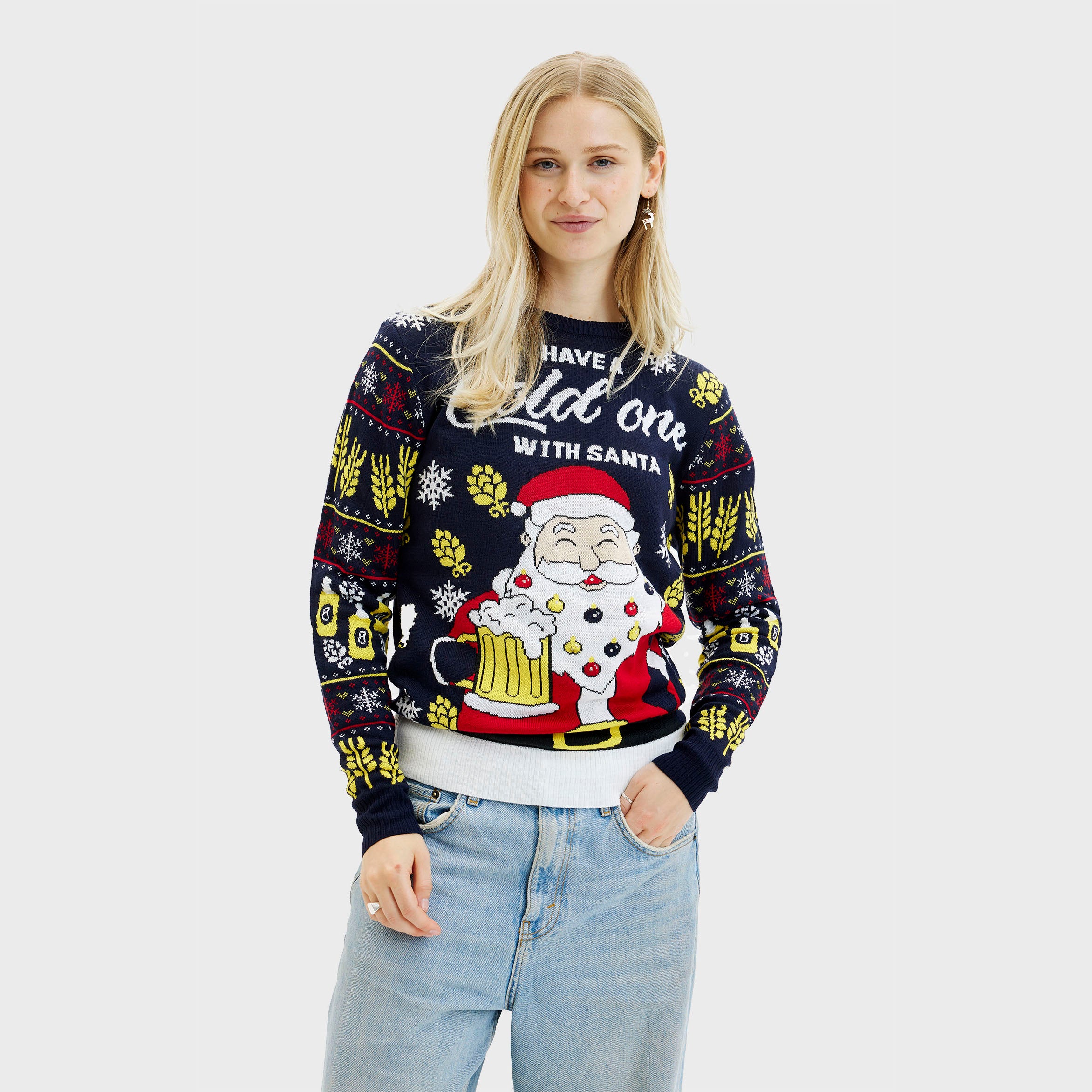 Have A Cold One With Santa - Femme