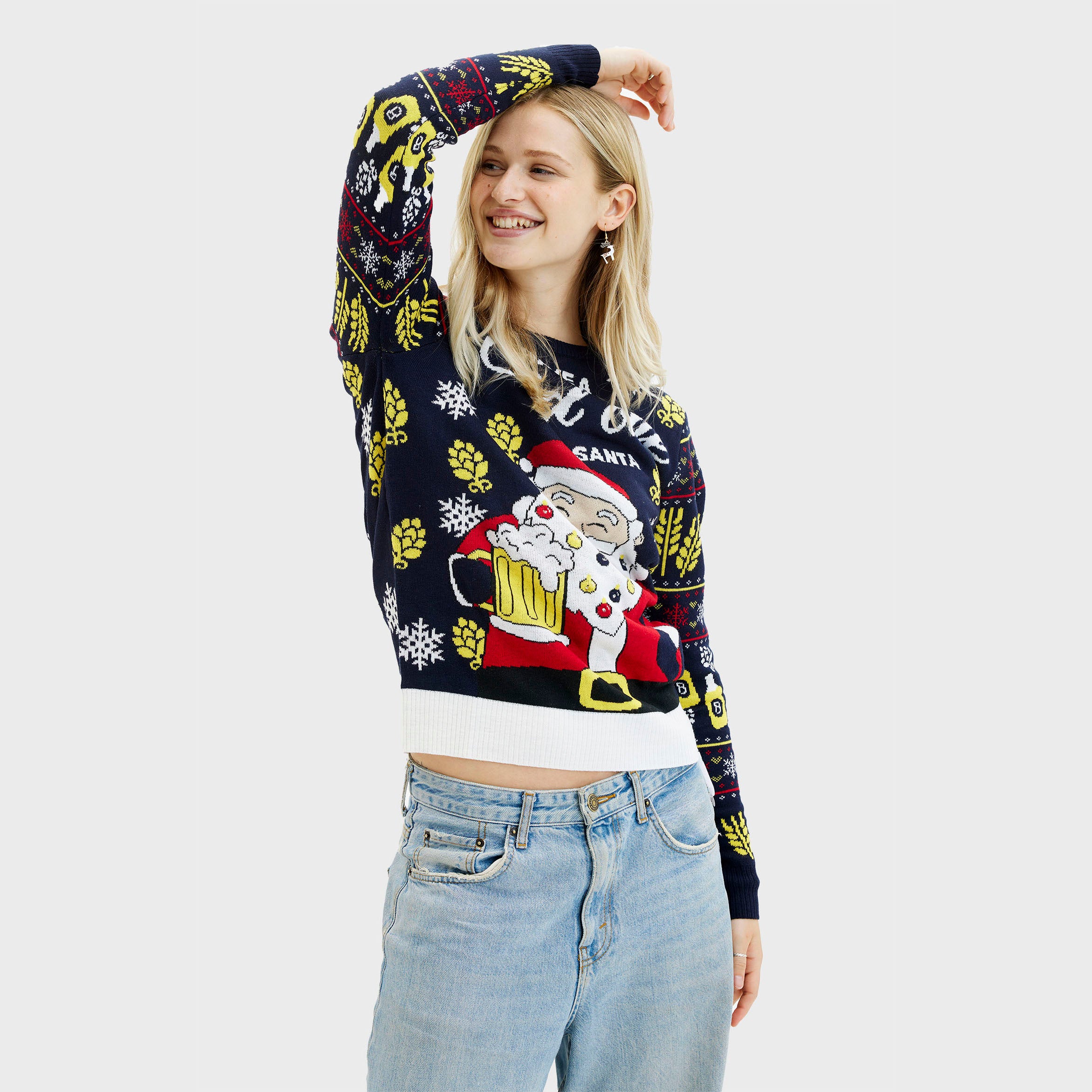 Have A Cold One With Santa - Femme