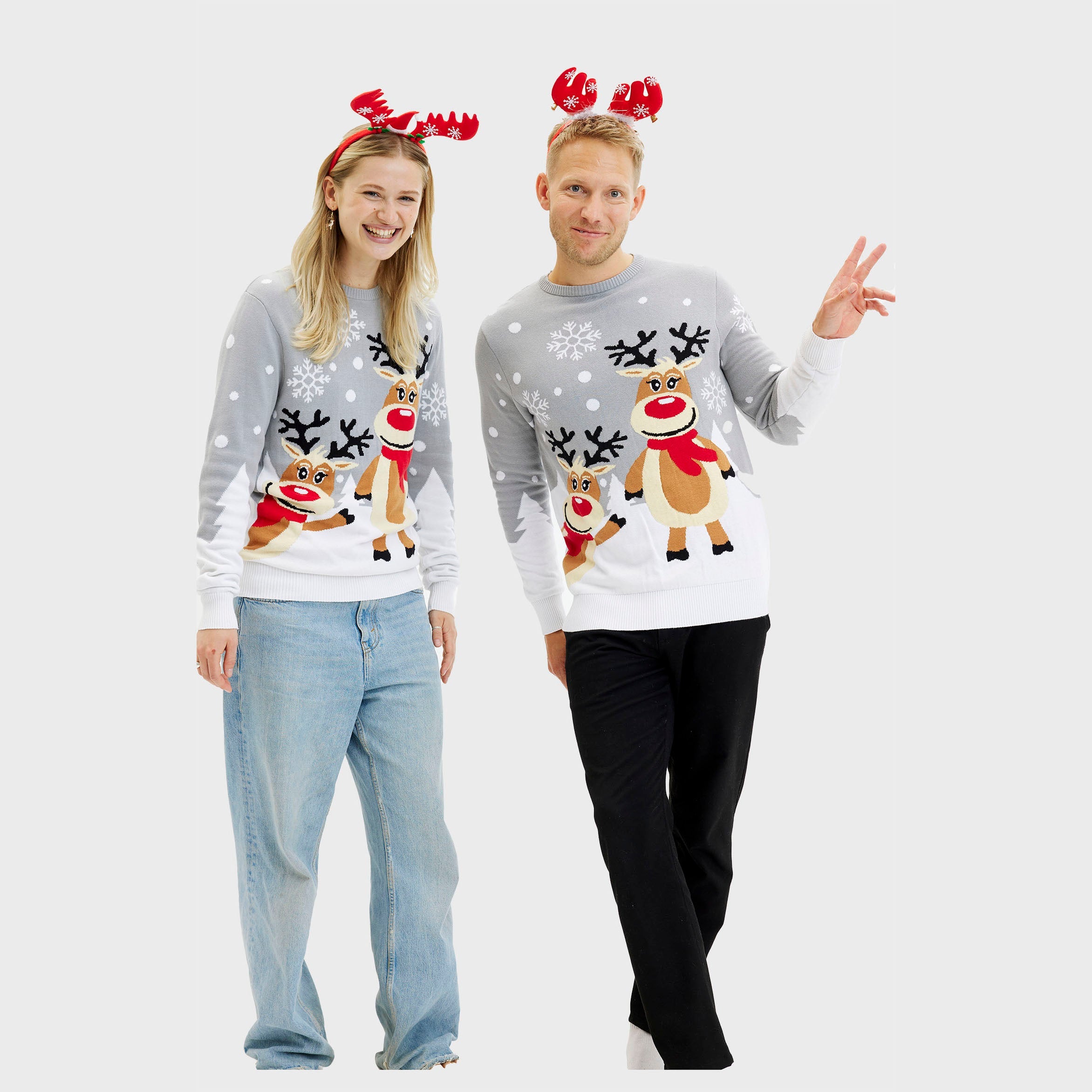 Cute kersttrui voor heren