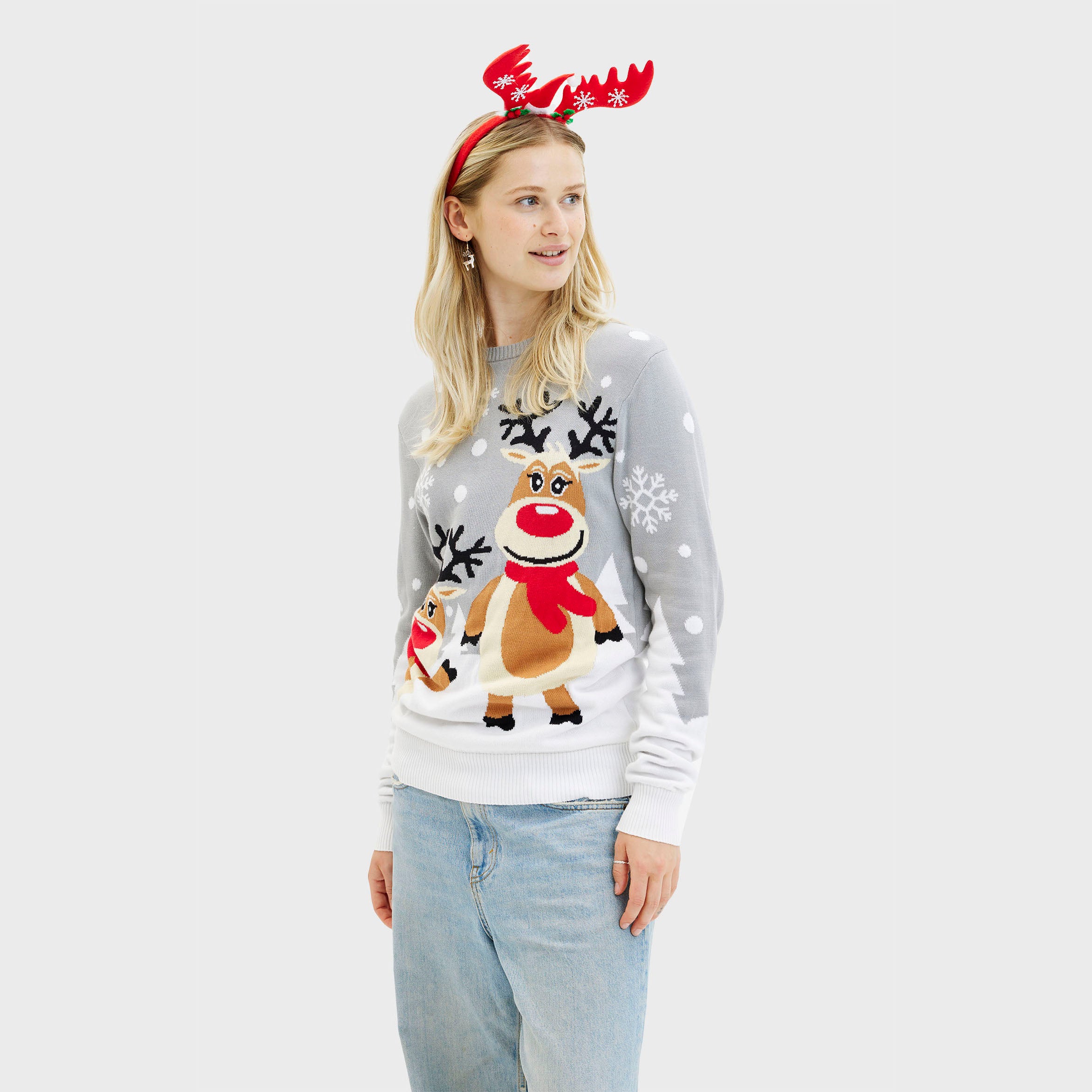 Cute Pull De Noël - Femme.