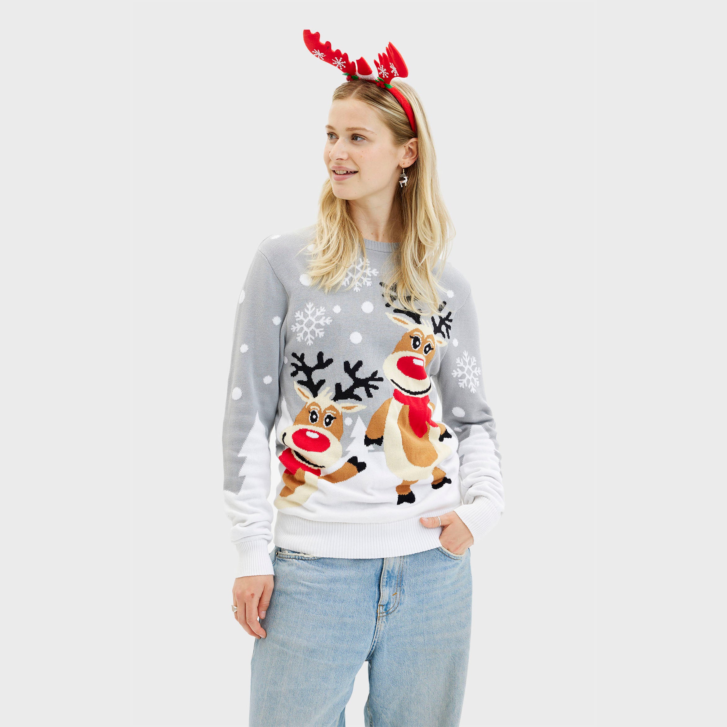 Cute Pull De Noël - Femme.