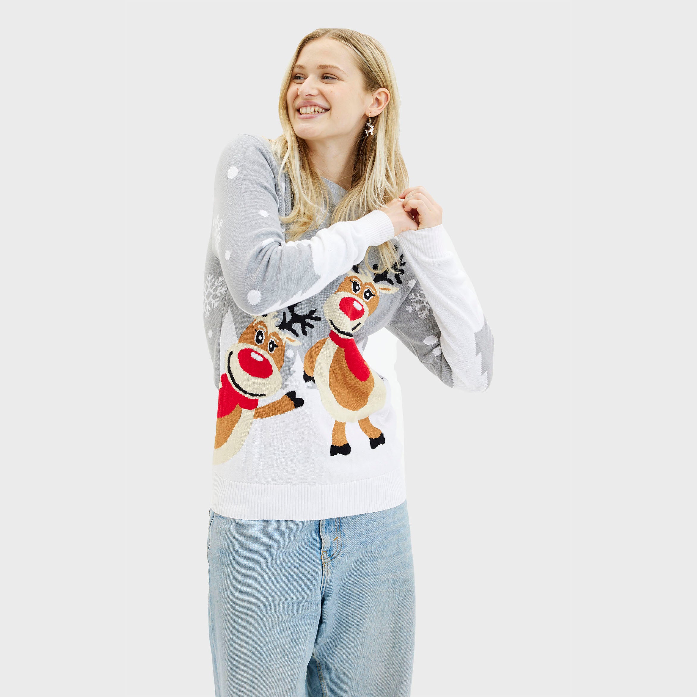 Cute Pull De Noël - Femme.