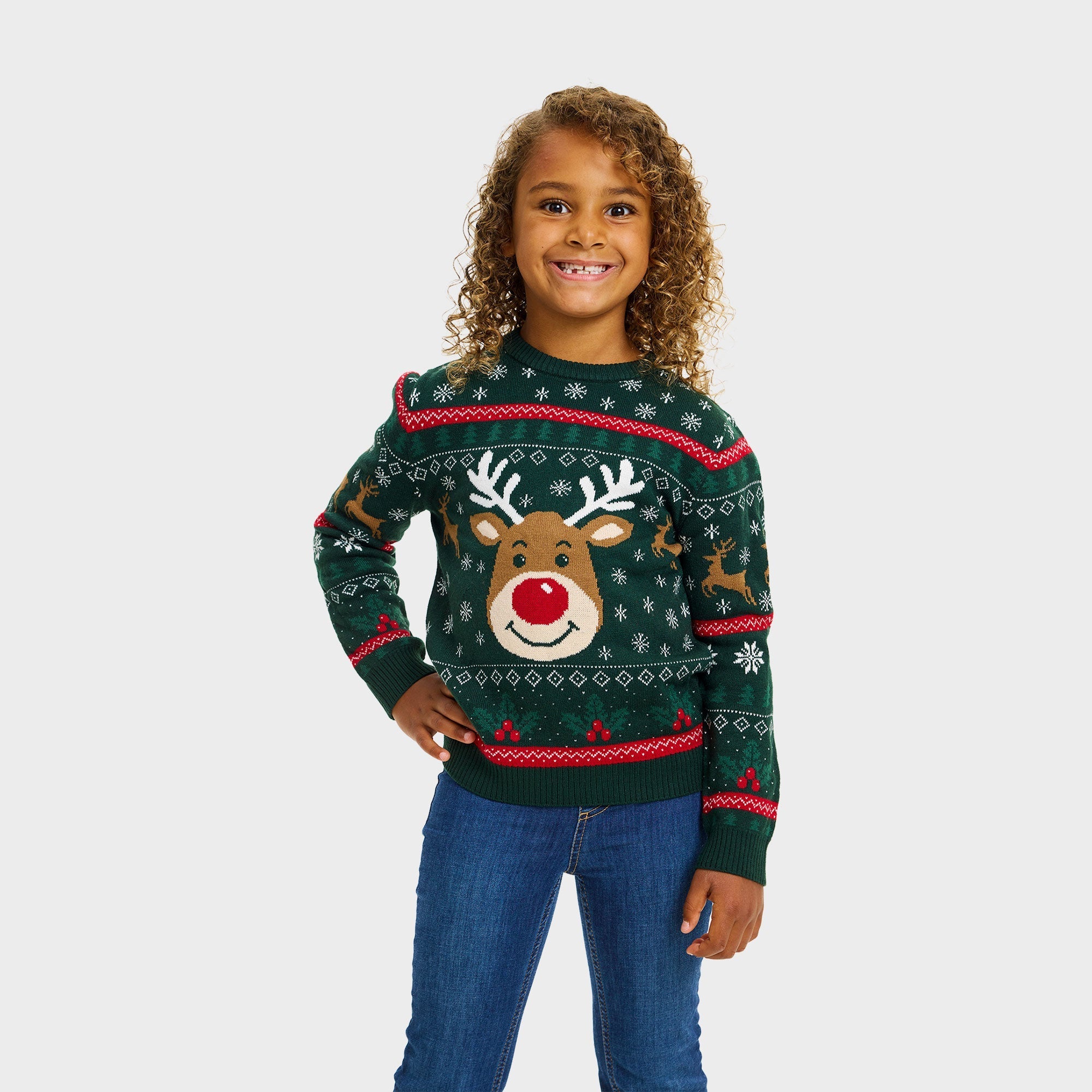 Rudolphs vrolijke kersttrui – Kinderen