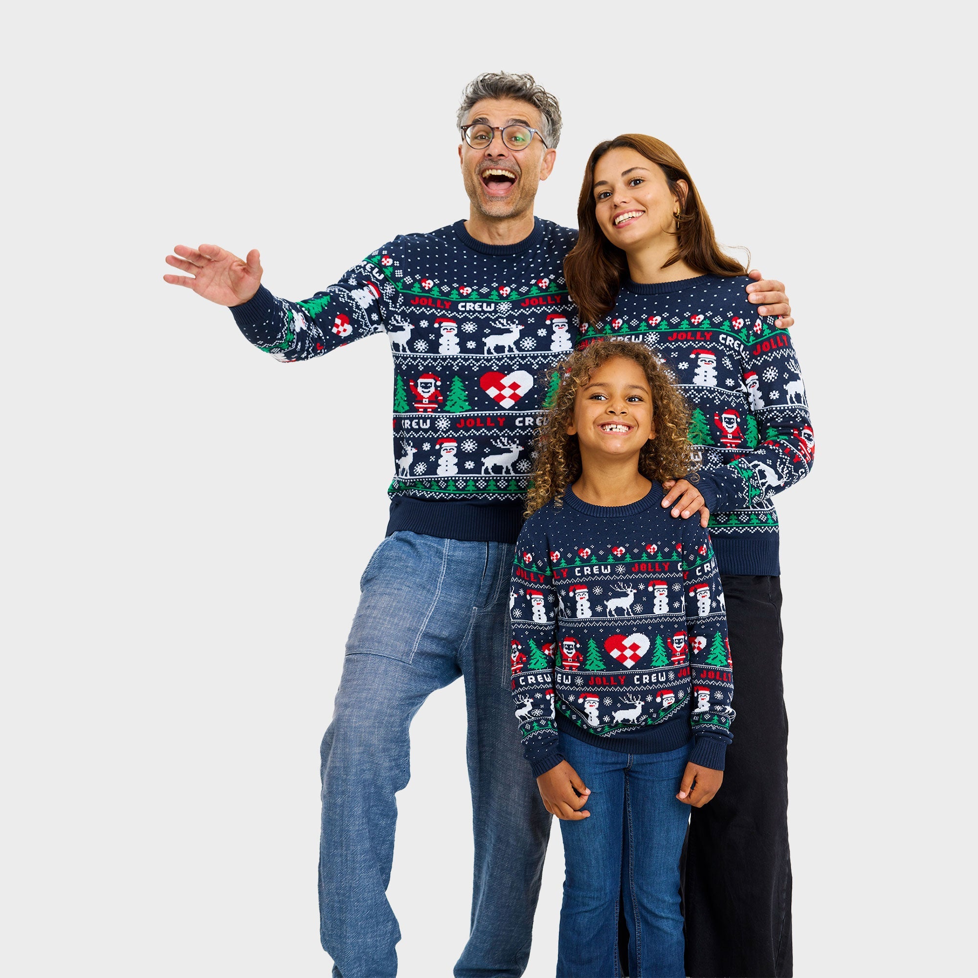 Jolly Crew kersttrui – Heren
