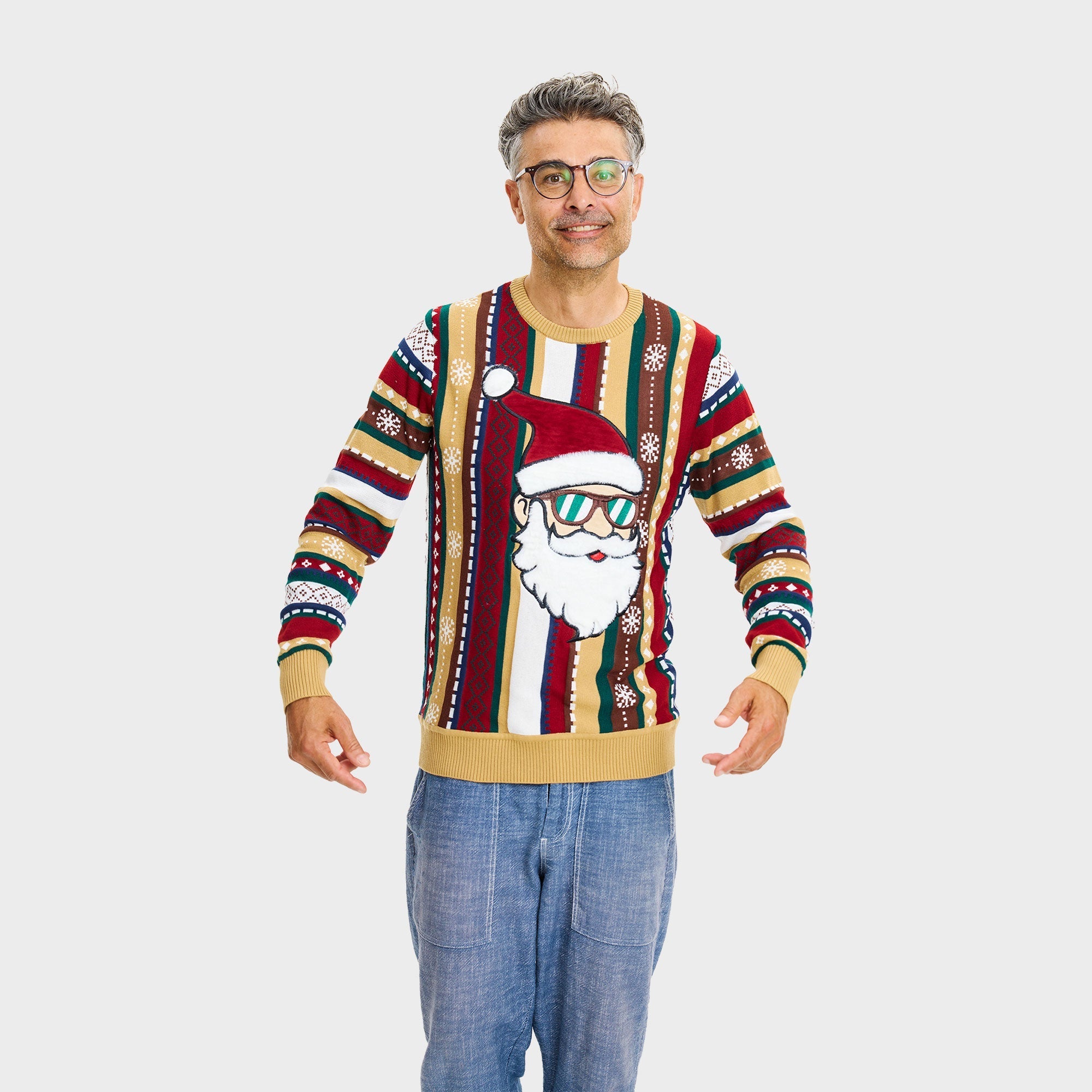 De hippe kersttrui – Heren