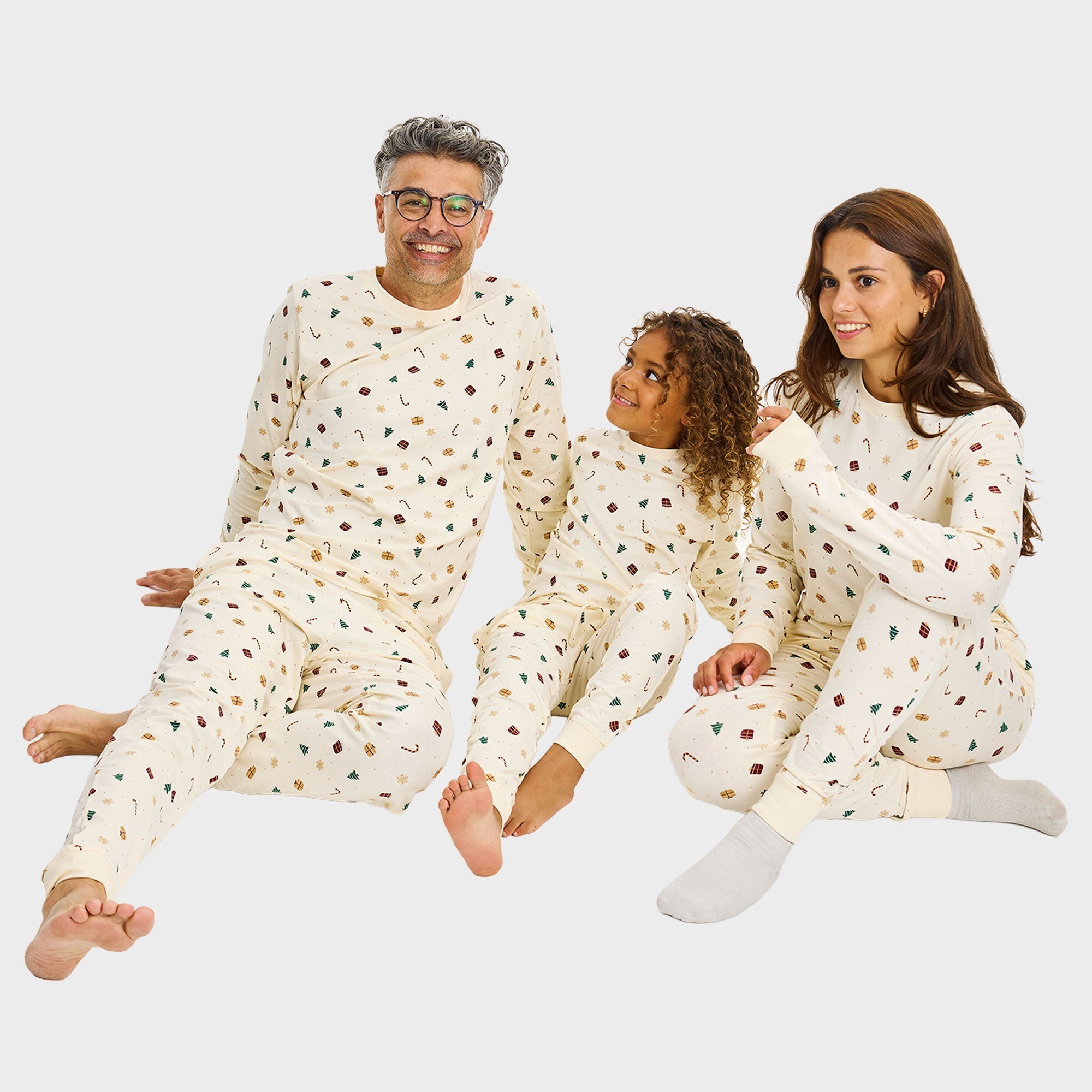 Kerstdroom pyjama beige – Kinderen