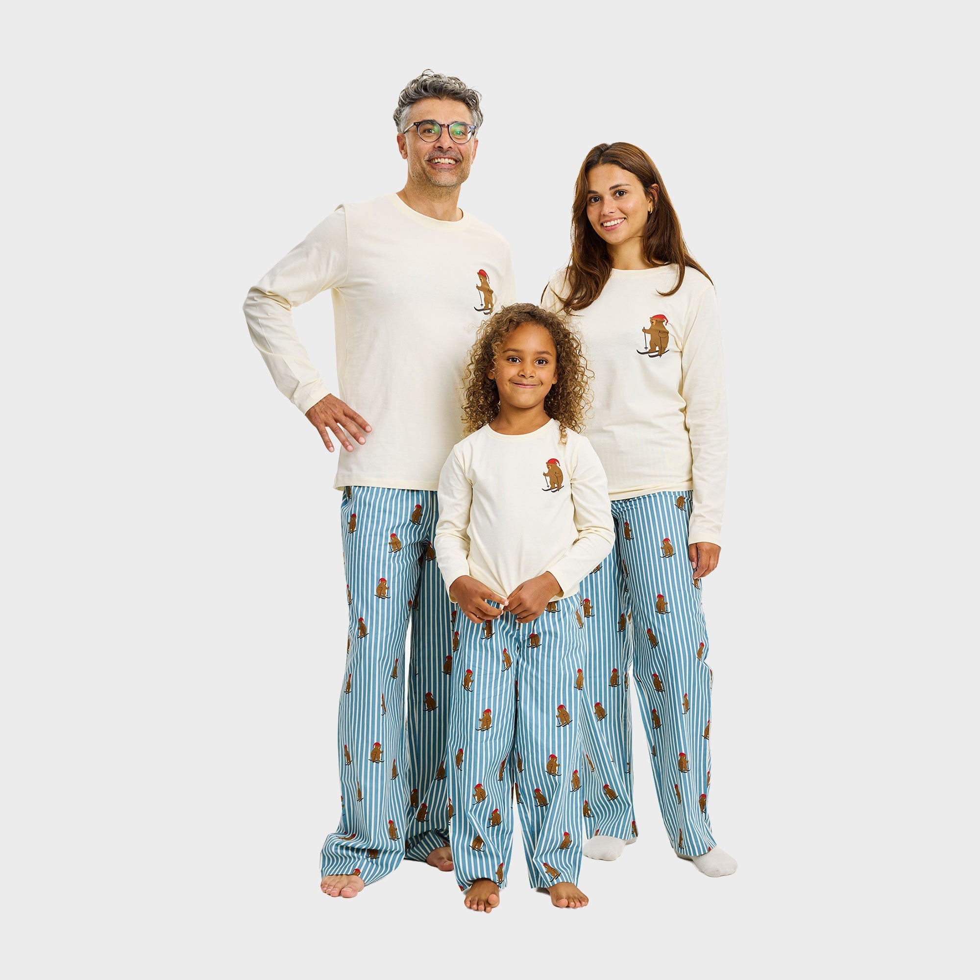 De beren kerstpyjama – Heren