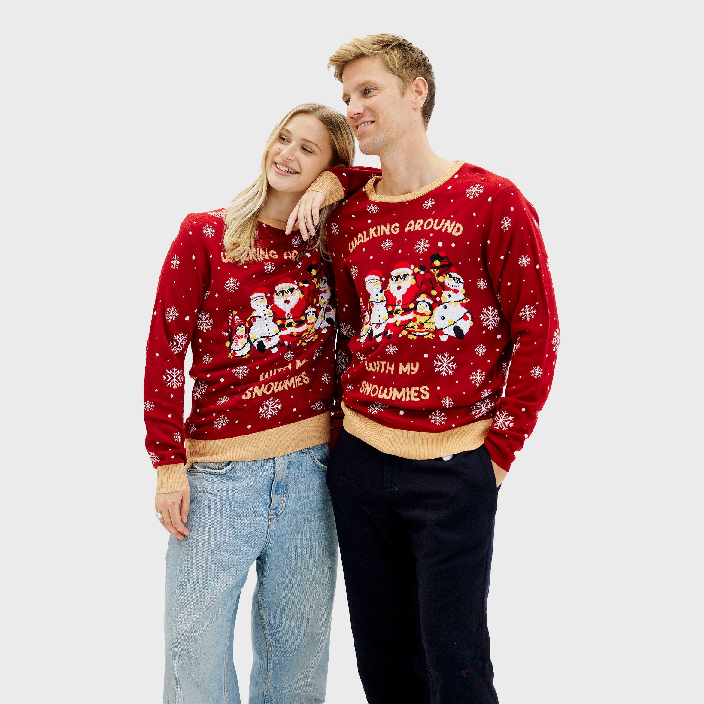 Walking Around With My Snowmies - Homme