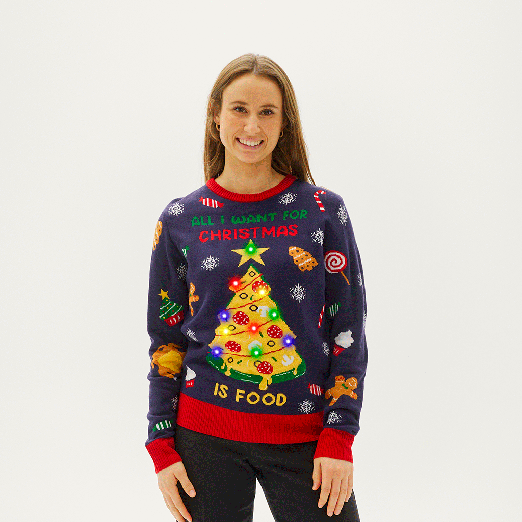 All I Want For Christmas Is Food - Femme