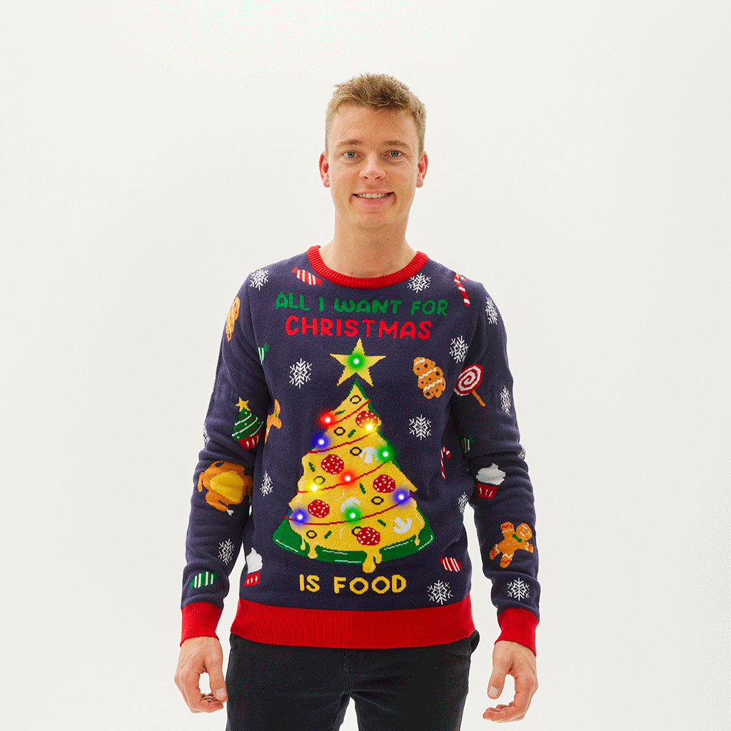 All I Want For Christmas Is Food - Homme