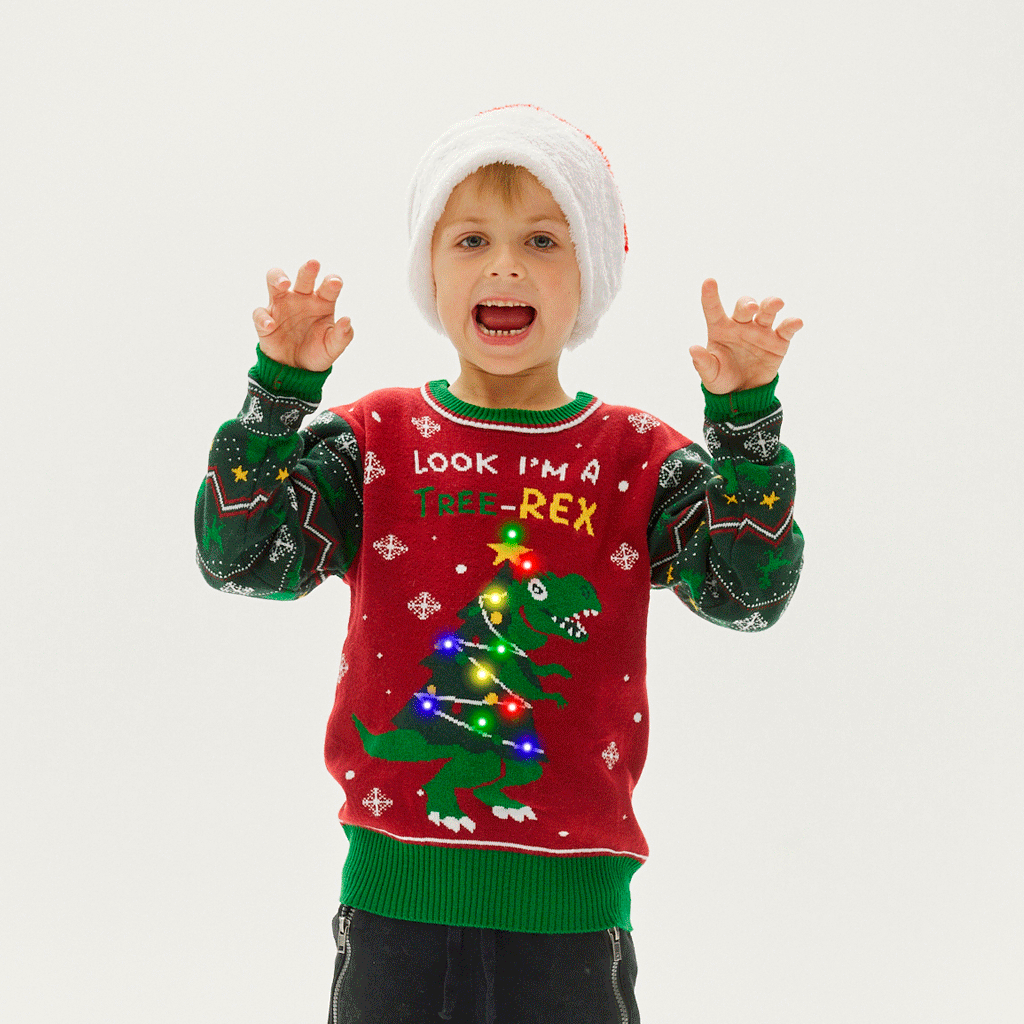 The Tree-REX Sweater - Enfants