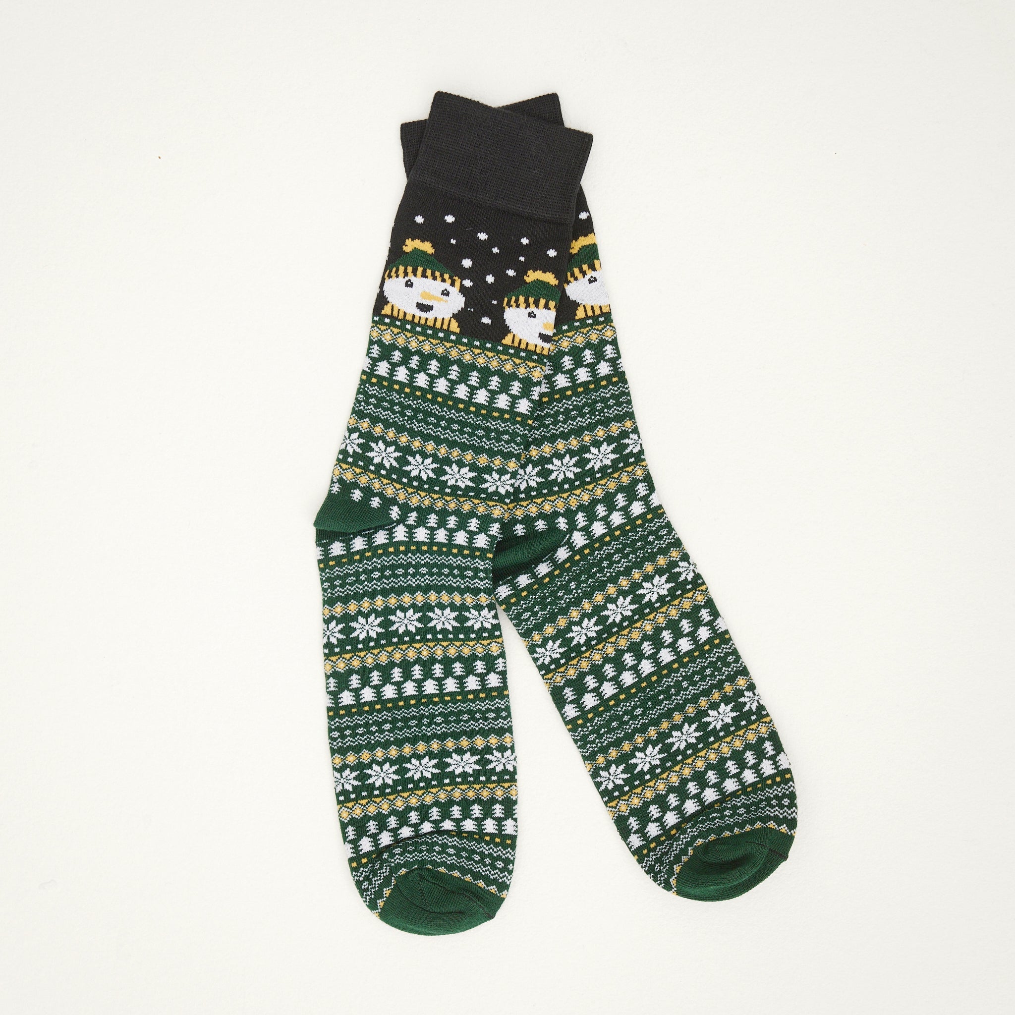 The Snowman's Christmas Socks